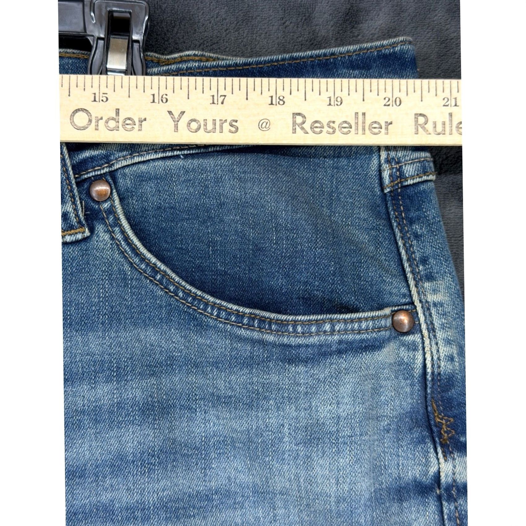 Wrangler Wrangler Five Star Premium Jeans Bootcut Mens Relaxed 40x30 Blue Denim Stretch Five Pocket Cowboy Modern Comfort尺 Size US 40 / EU 56 - 5 Thumbnail