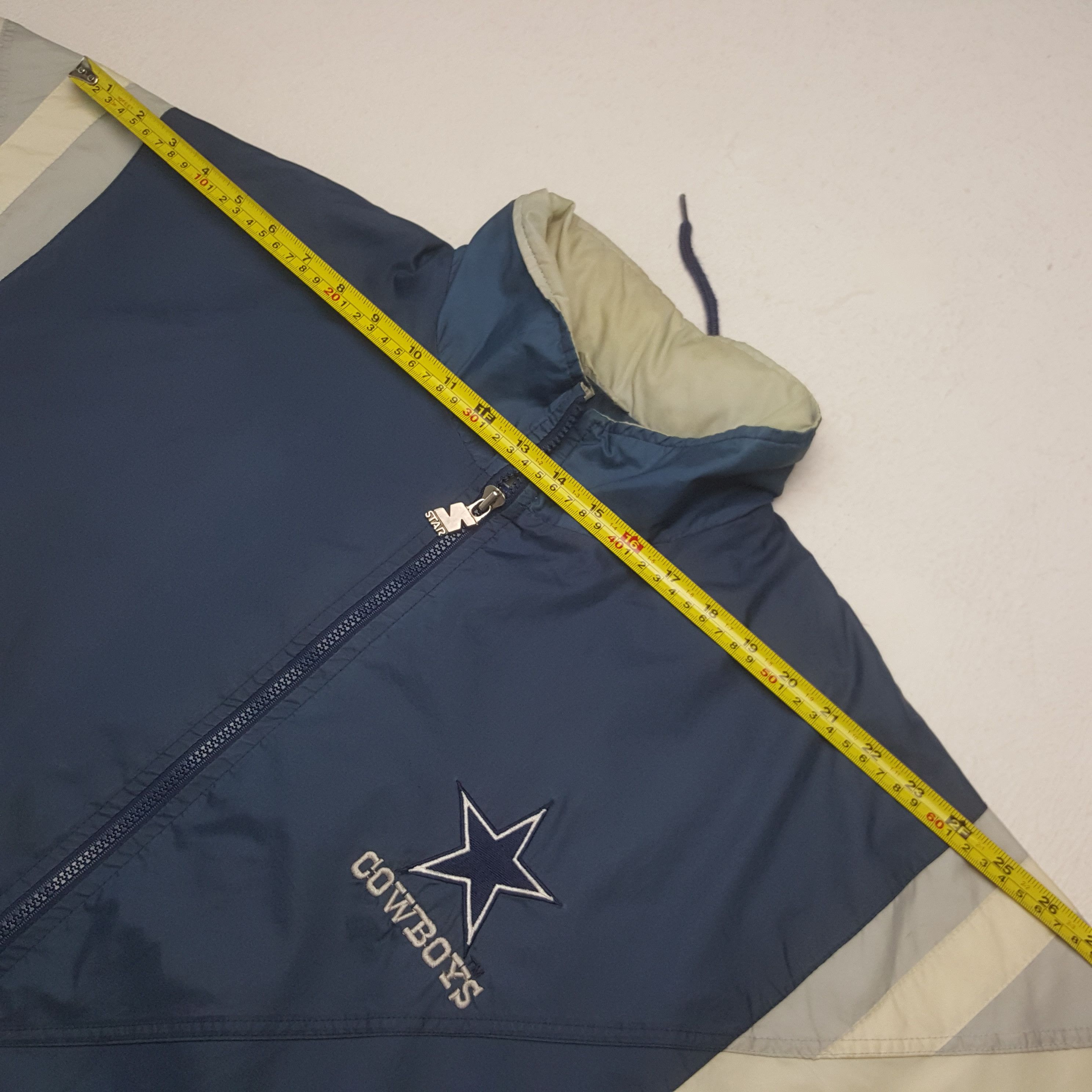 Starter Vintage Dallas Cowboys American Football Jacket C302N5 Size US XL / EU 56 / 4 - 6 Thumbnail