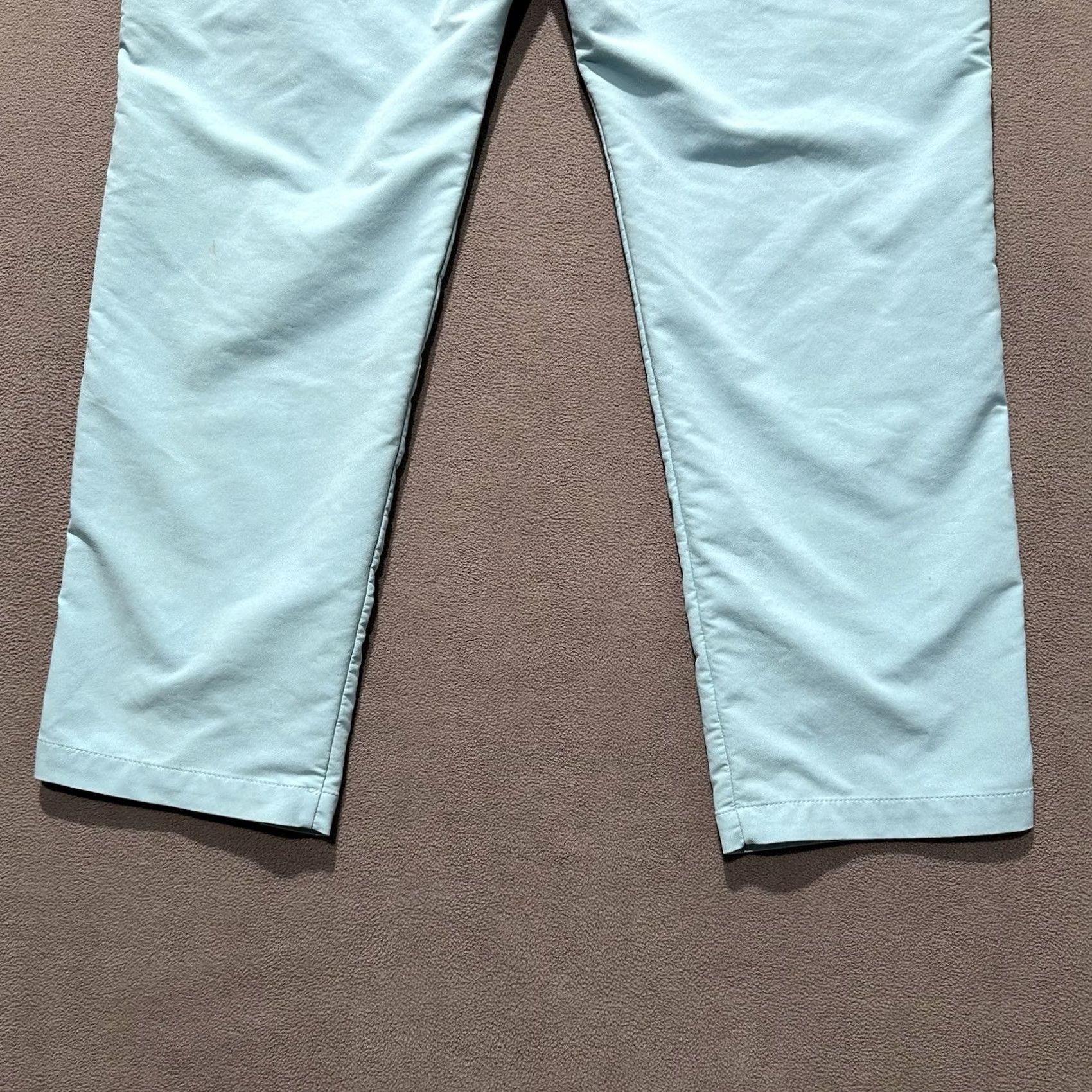 Under Armour Under Armour Pants Mens 40x30 Blue Match Play Elastic Waist Golf Stretch Chino Regular Straight Pocket Front Flat Front Size US 40 / EU 56 - 6 Thumbnail
