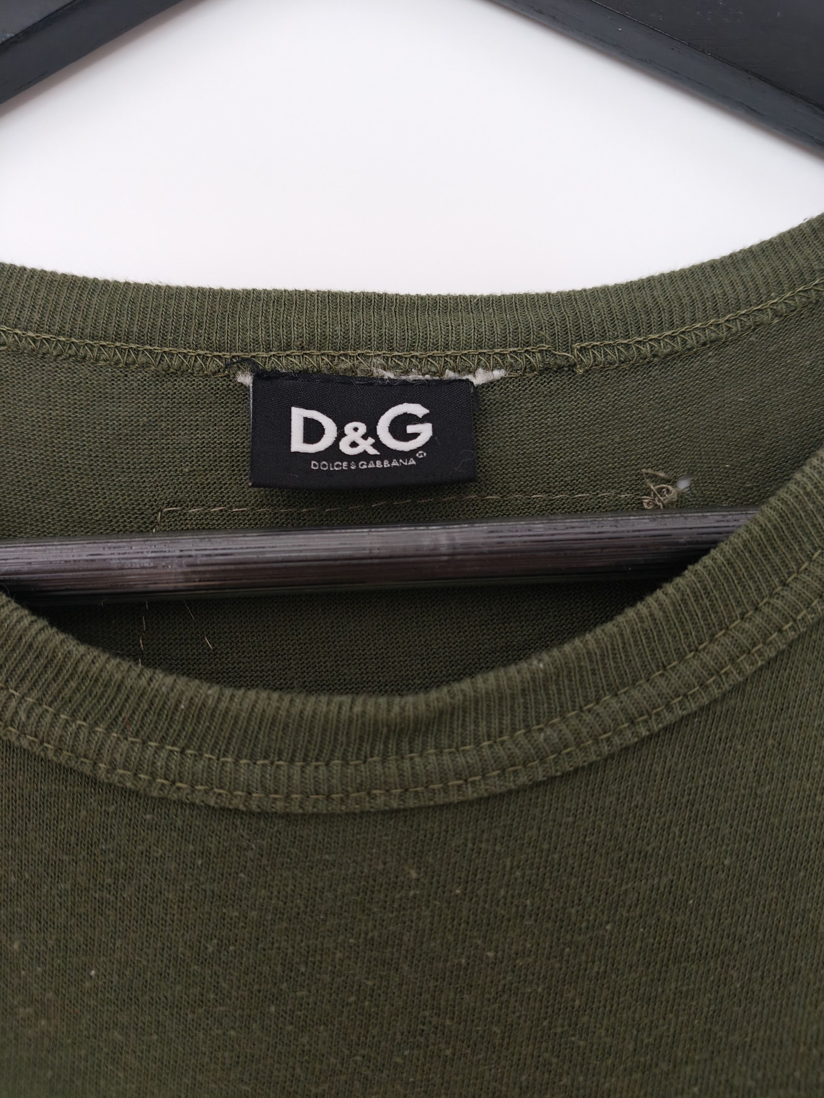 Dolce & Gabbana Dolce & Gabbana military tee Size US M / EU 48-50 / 2 - 4 Thumbnail
