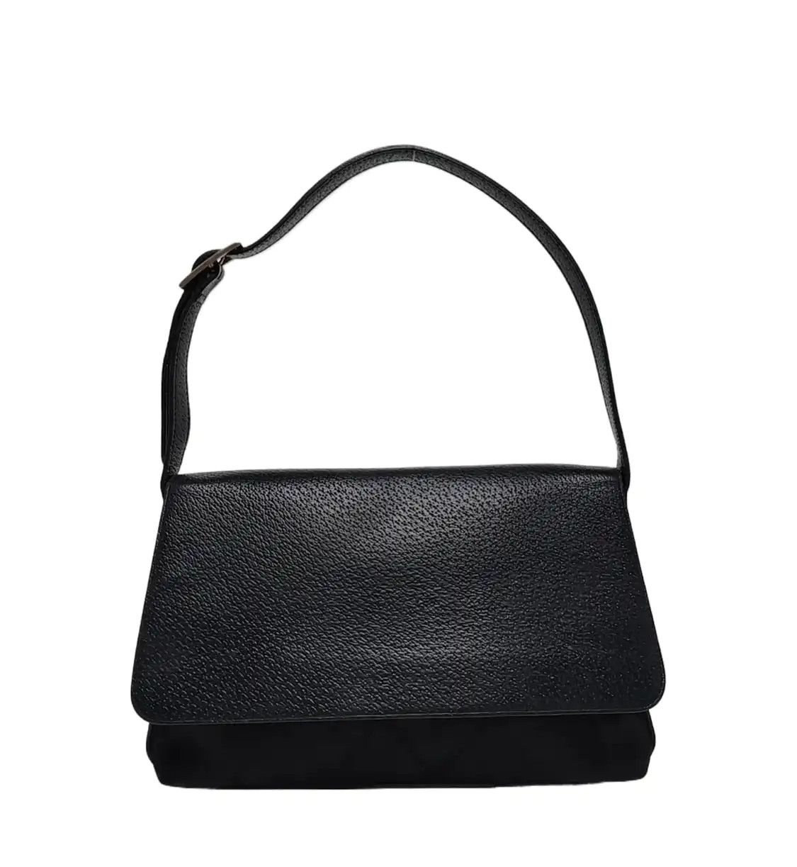 Givenchy GIVENCHY black nylon shoulder bag handbag gold hardware Size ONE SIZE - 1 Thumbnail