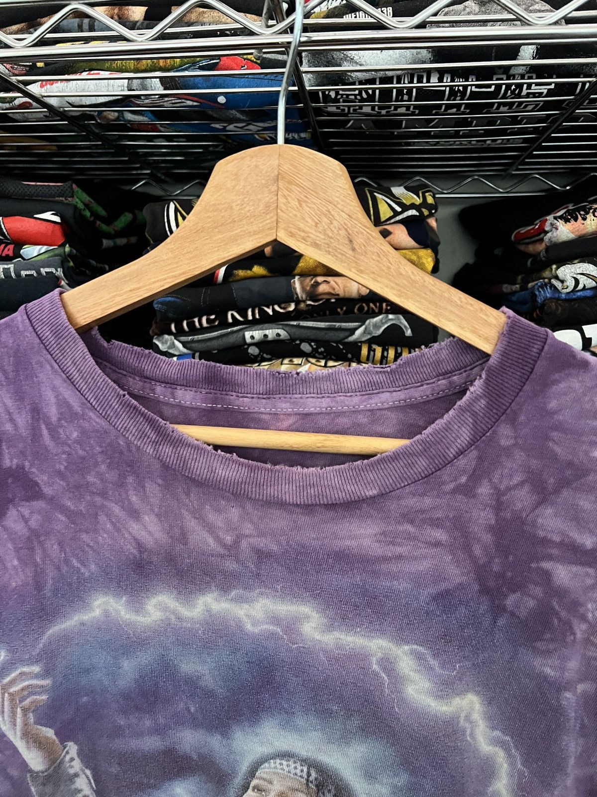 The Mountain 1999 Native American Lightning Fantasy Tee Art Tie Dye Size US XL / EU 56 / 4 - 4 Thumbnail
