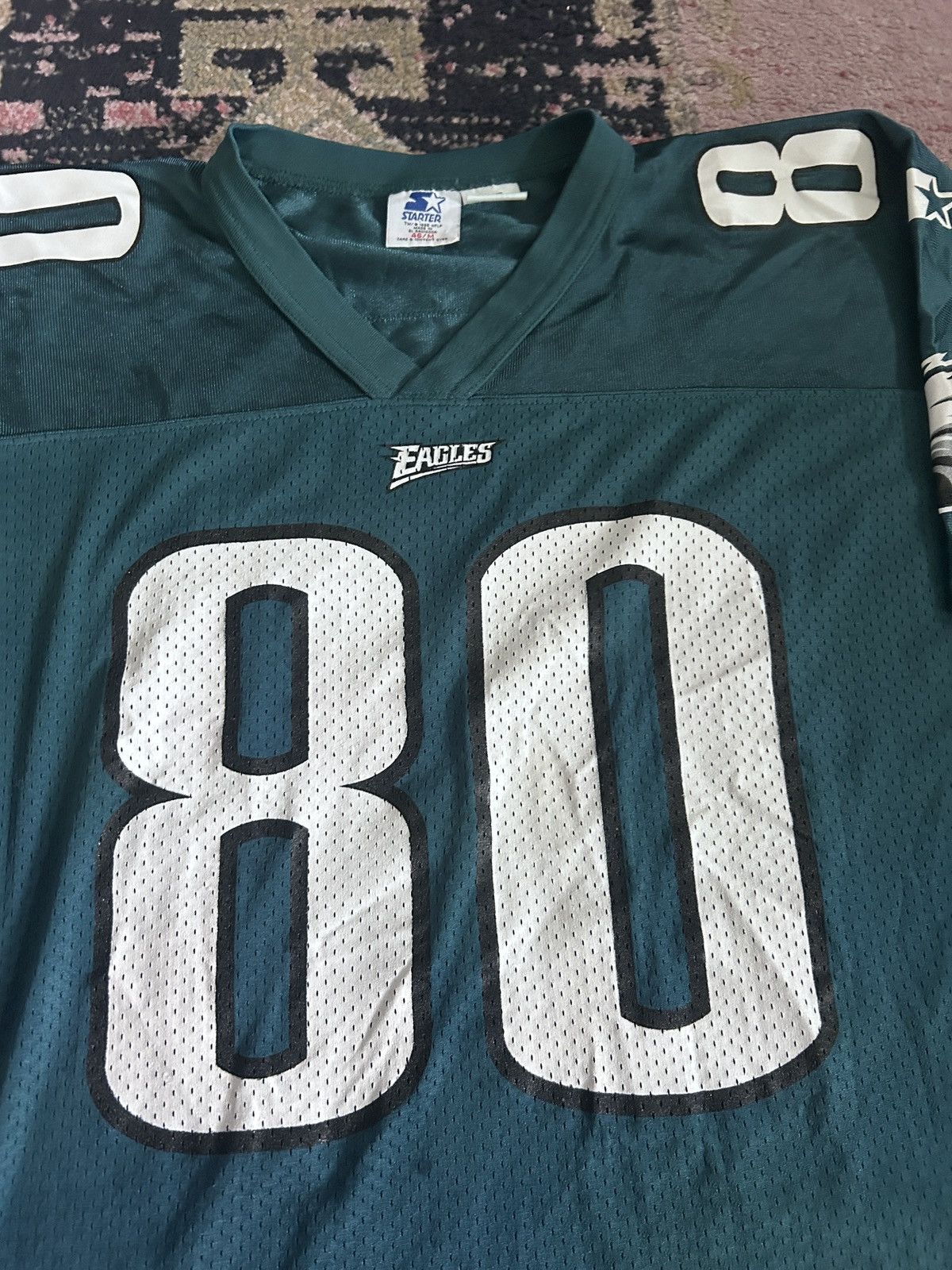 NFL Vintage 90s Philadelphia Eagles Irving Fryar Starter Jersey Size US M / EU 48-50 / 2 - 2 Thumbnail