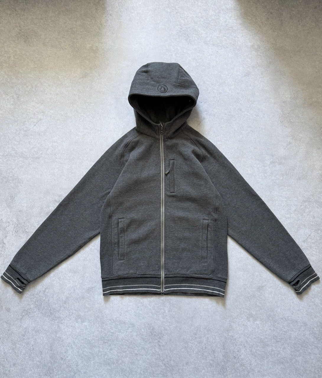 Lululemon Lululemon Grey Hoodie Heavyweight Technical Full Zip Size US M / EU 48-50 / 2 - 4 Thumbnail
