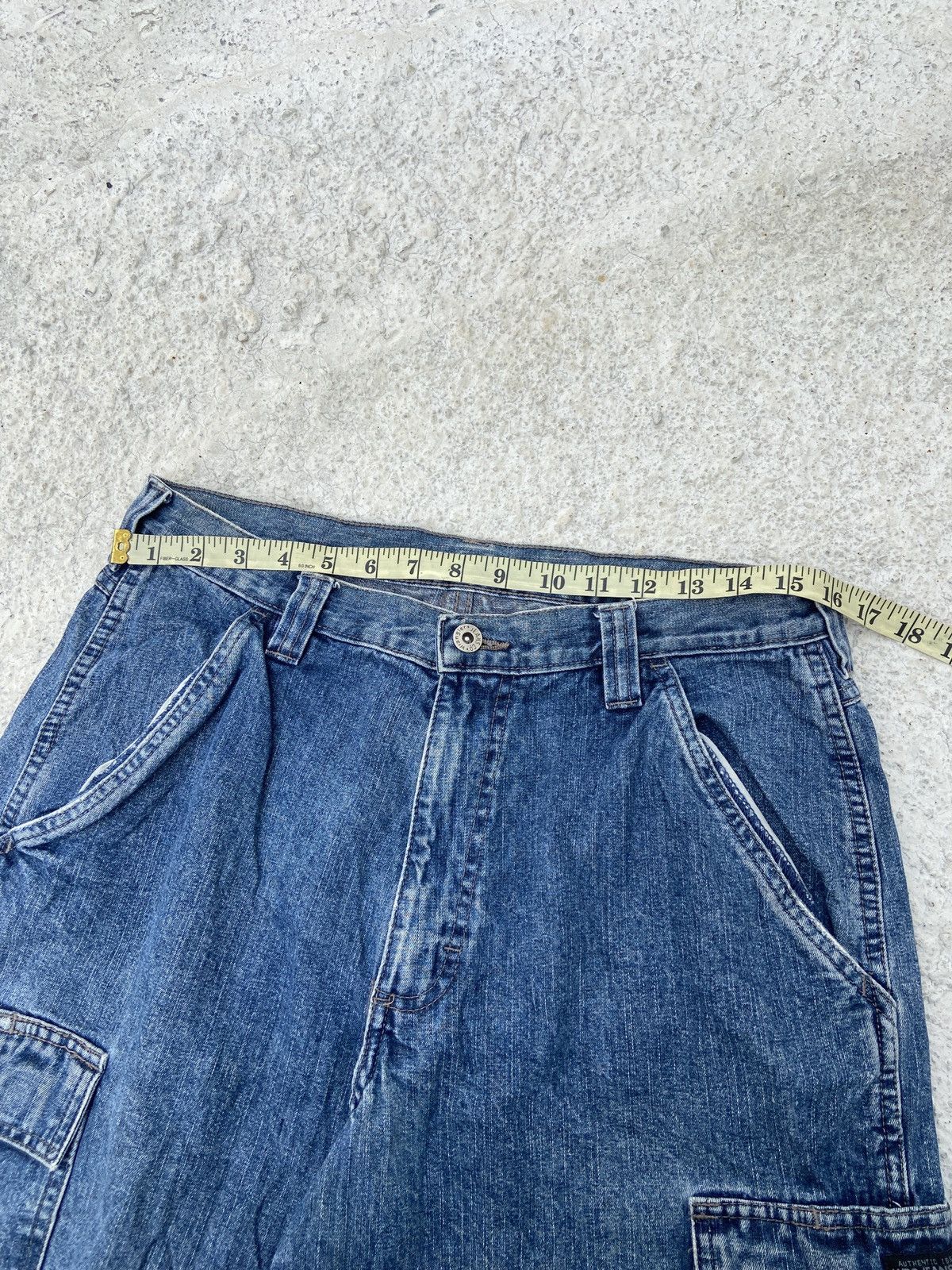 Japanese Brand × Vintage × Wrangler Baggy Wrangler Workwear Denim Size US 32 / EU 48 - 8 Thumbnail