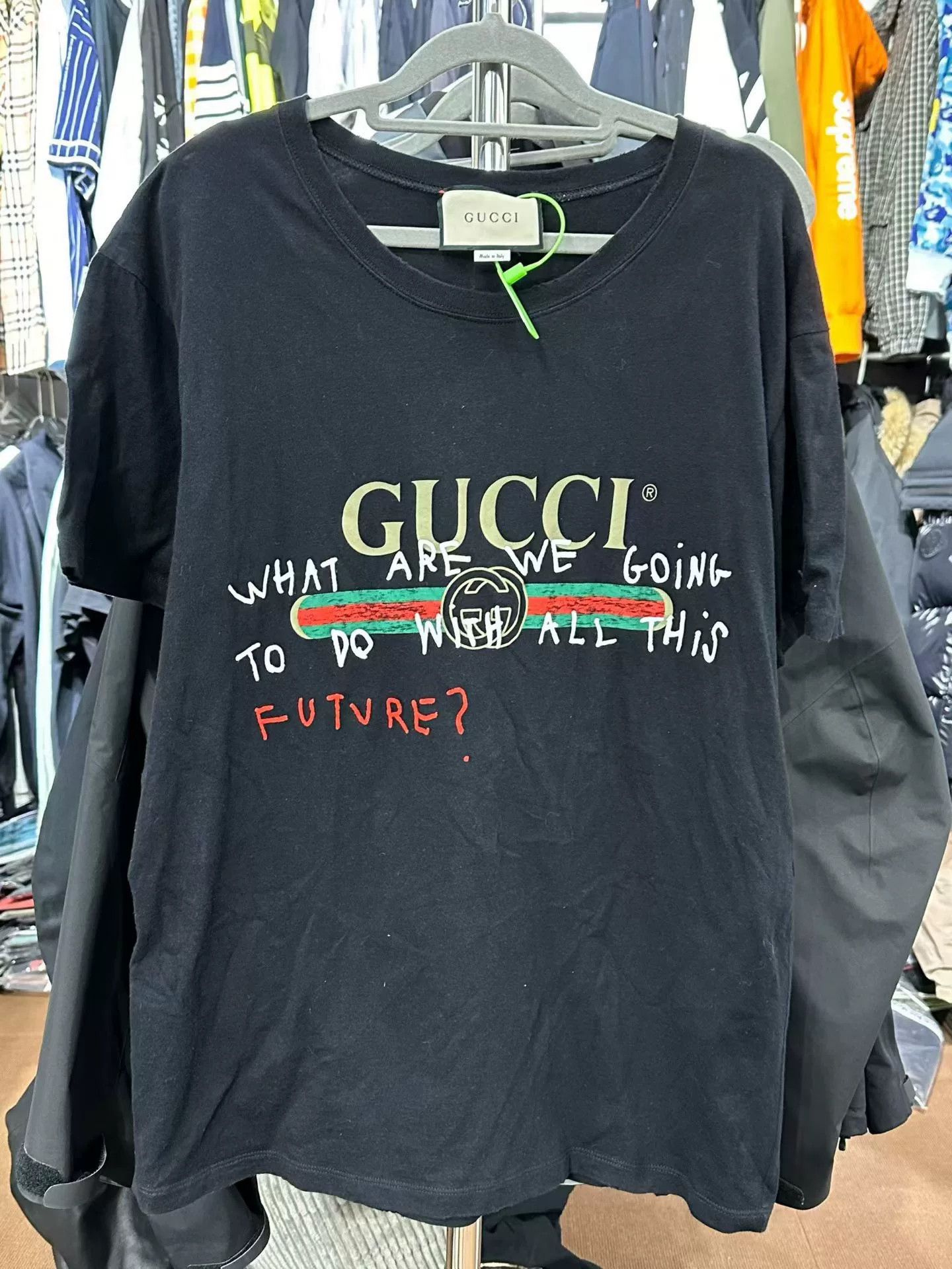 Gucci Gucci Black T-Shirt 44 Men Size US L / EU 52-54 / 3 - 1 Preview