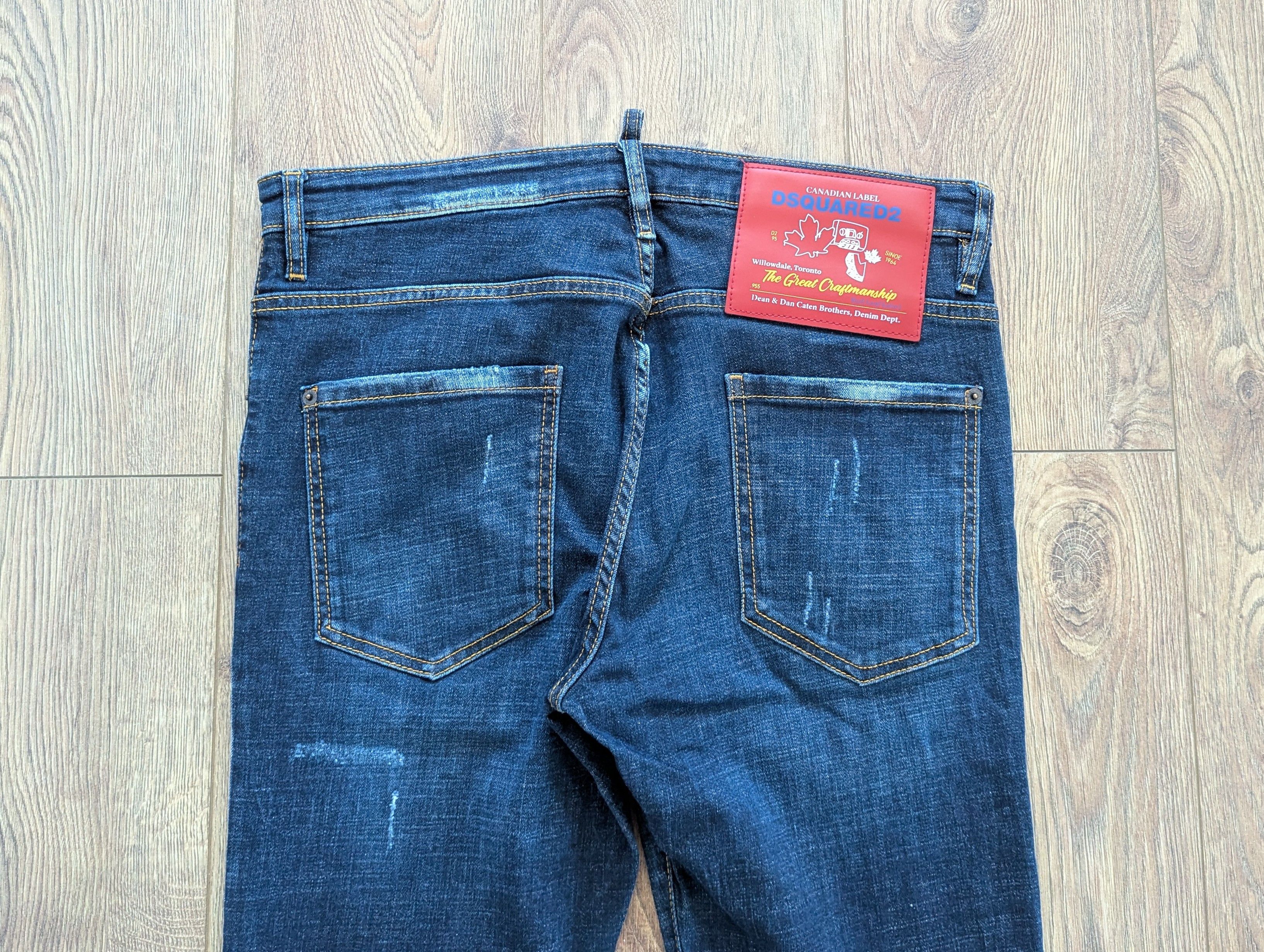Dsquared2 DSQUARED2 Tidy Biker Jean Canadian Label Made In Italy Pants Size US 34 / EU 50 - 17 Thumbnail