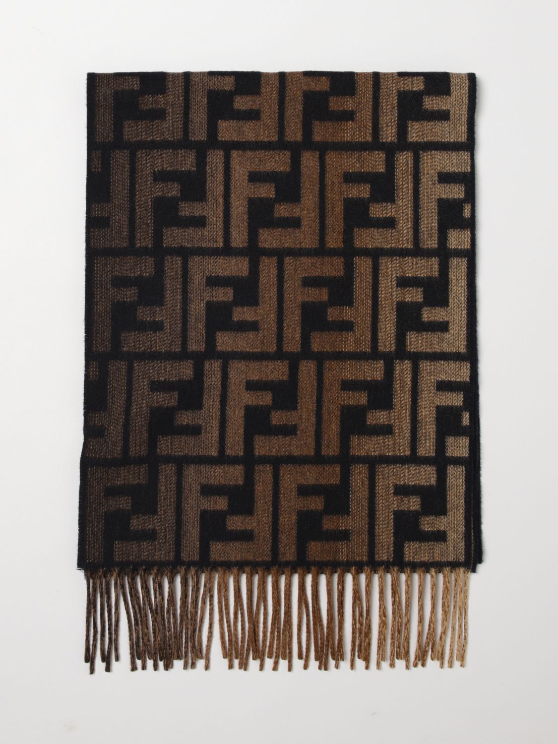 Fendi Fendi Scarf Men Blue Size ONE SIZE - 1 Thumbnail