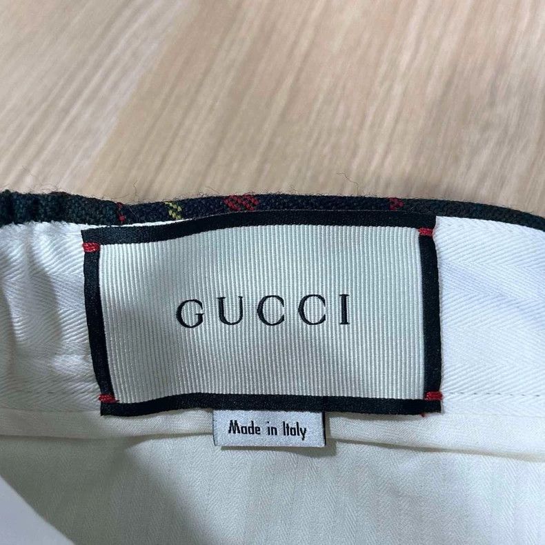 Gucci Gucci Pure wool plaid trousers 2502-Nextarrow Size US 34 / EU 50 - 4 Thumbnail