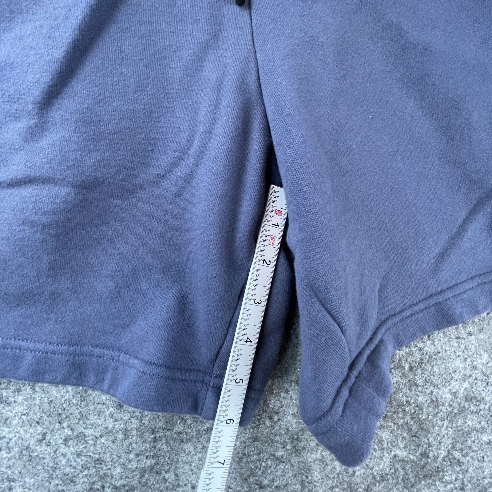 Teddy Fresh Teddy Fresh Sweat Shorts Extra Small Blue Cotton Embroidered Size US 26 / EU 42 - 6 Thumbnail