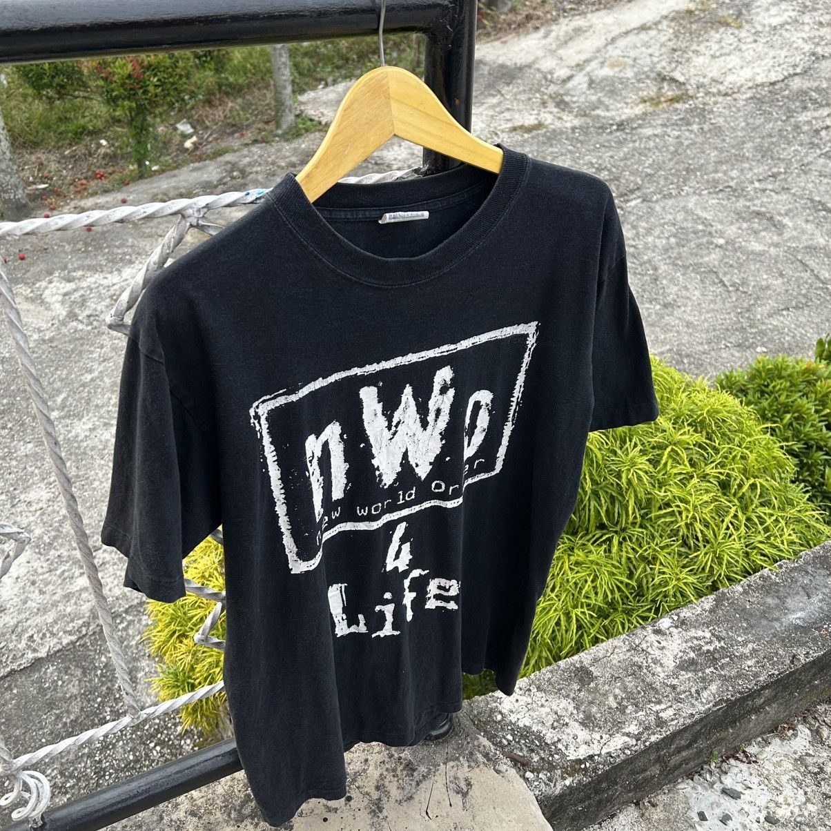WCW/nWo Vintage 90s Tshirt NWO 4 Life Size US L / EU 52-54 / 3 - 3 Thumbnail