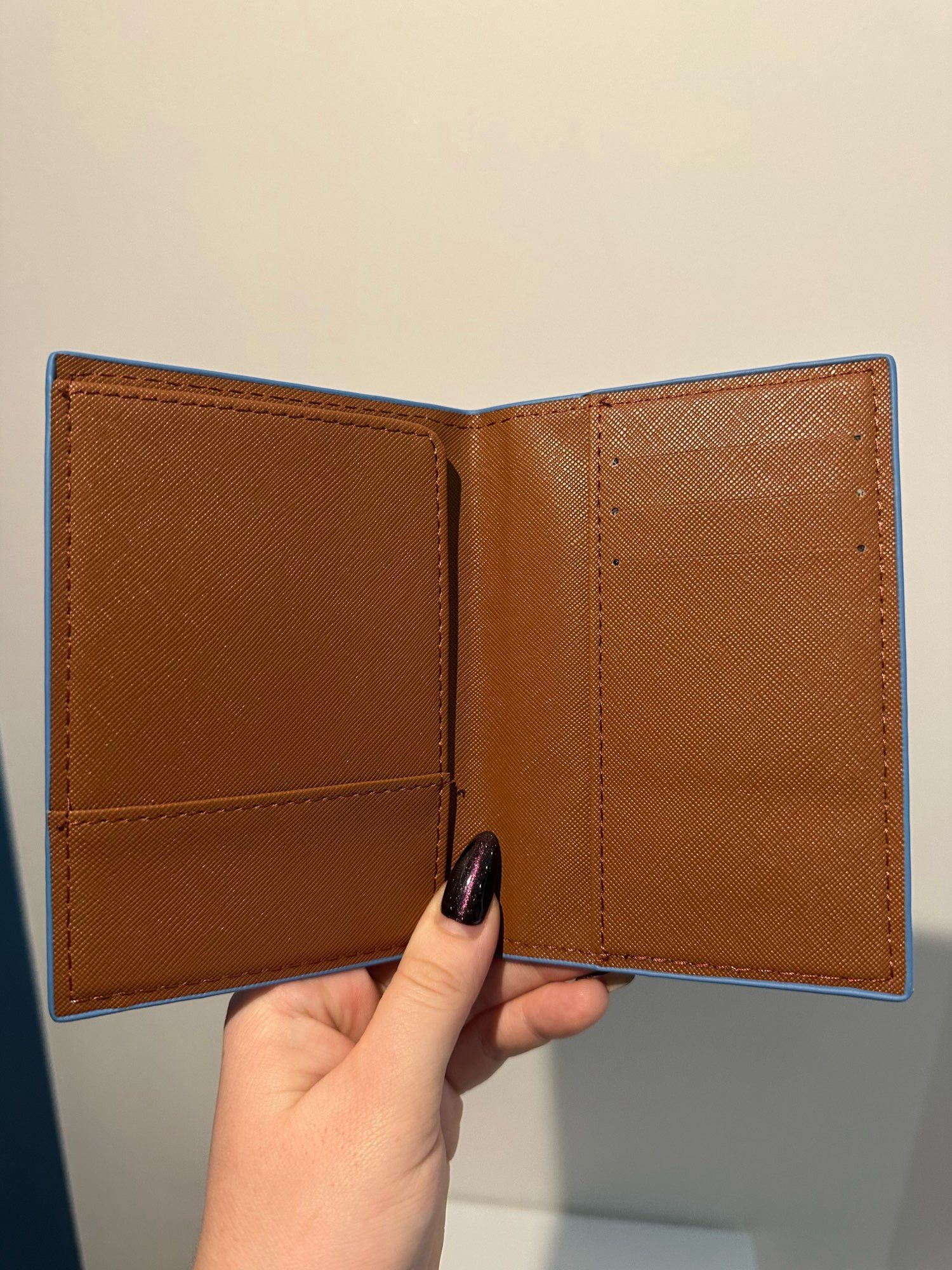 Japanese Brand × Passport Stich Travel PU Leather Passport / Card Holder Size ONE SIZE - 2 Thumbnail