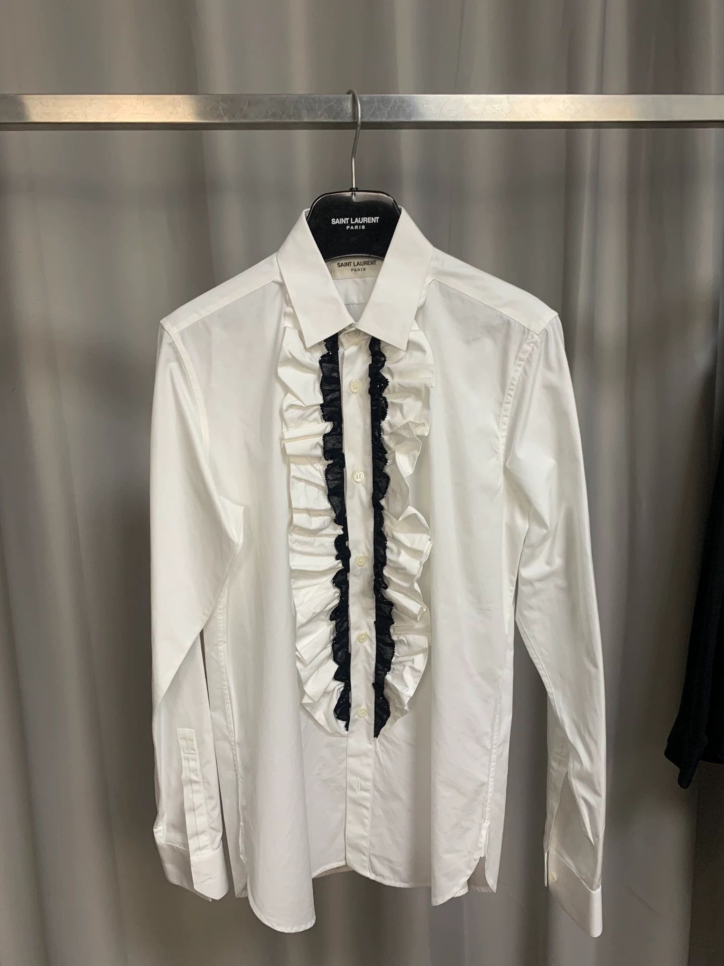 Saint Laurent Paris Saint Laurent Paris Saint Laurent Paris Lace shirt-2507 Size US M / EU 48-50 / 2 - 1 Thumbnail