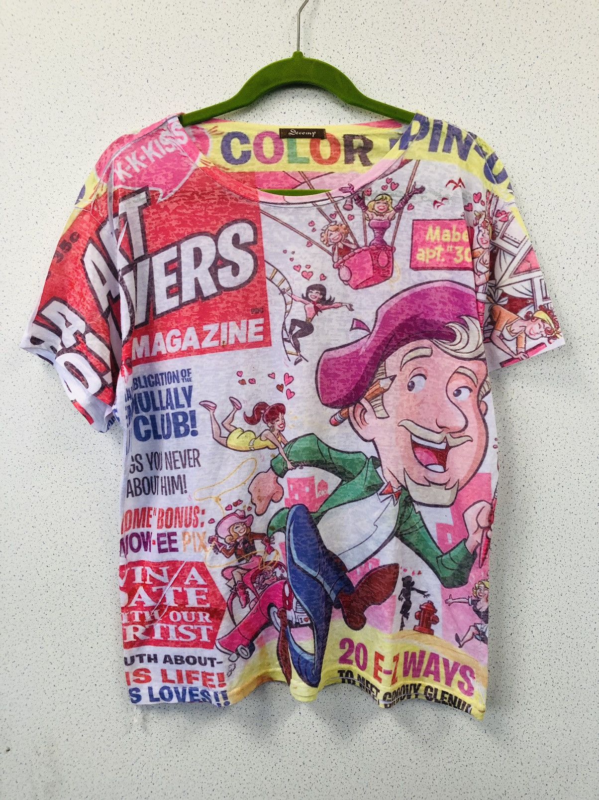 Japanese Brand Decomp Vintage Printed Shirt Size US M / EU 48-50 / 2 - 1 Thumbnail