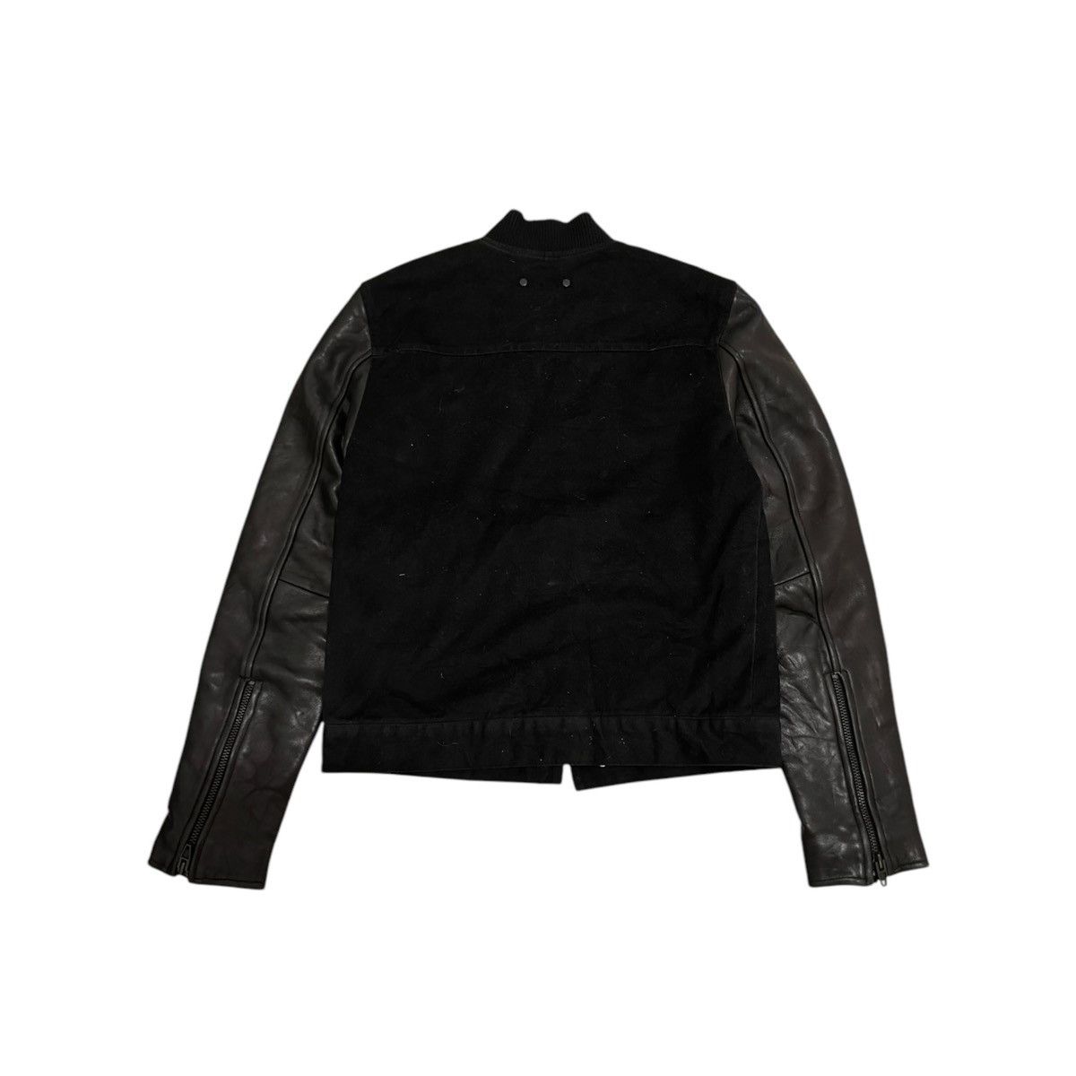 T by Alexander Wang Alexander Wang Leather Varsity Jacket Size US XS / EU 42 / 0 - 8 Thumbnail