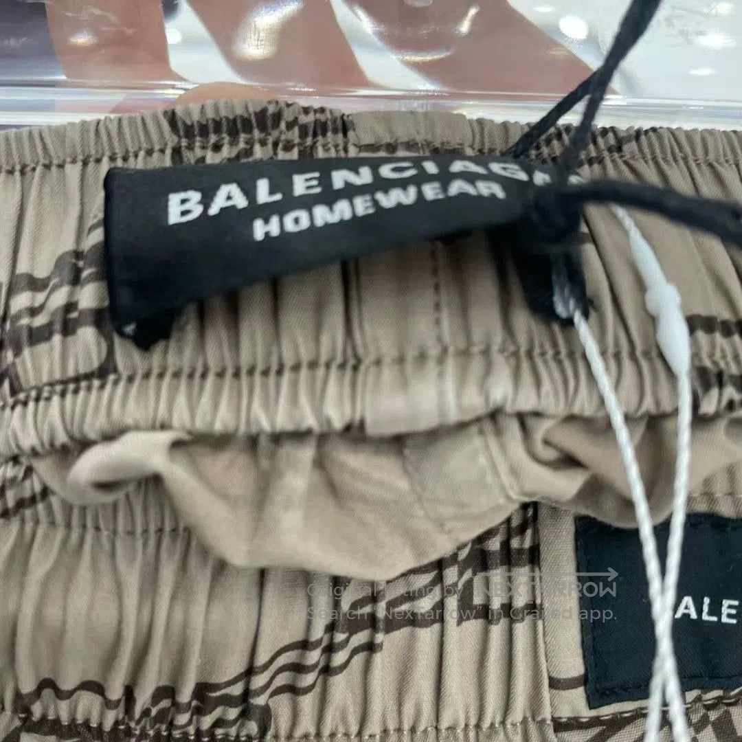 Balenciaga Balenciaga Double B Print Shorts. Size US 30 / EU 46 - 5 Thumbnail