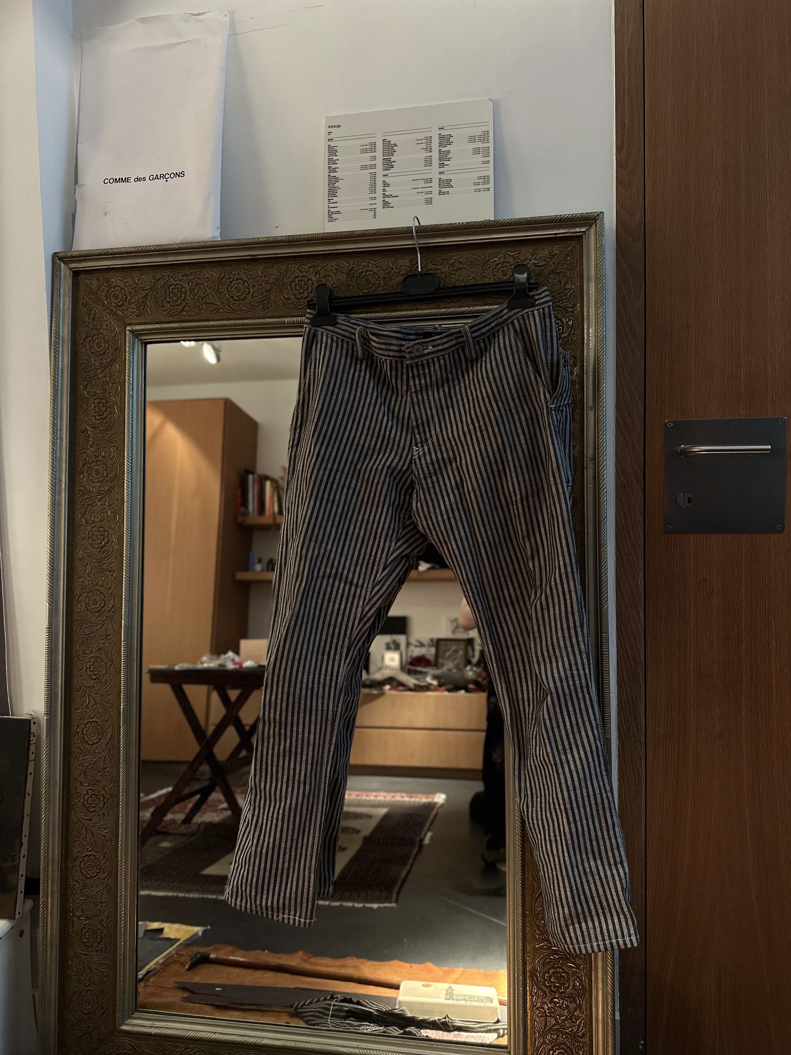 Y's Yohji work denim pants Size US 30 / EU 46 - 2 Thumbnail