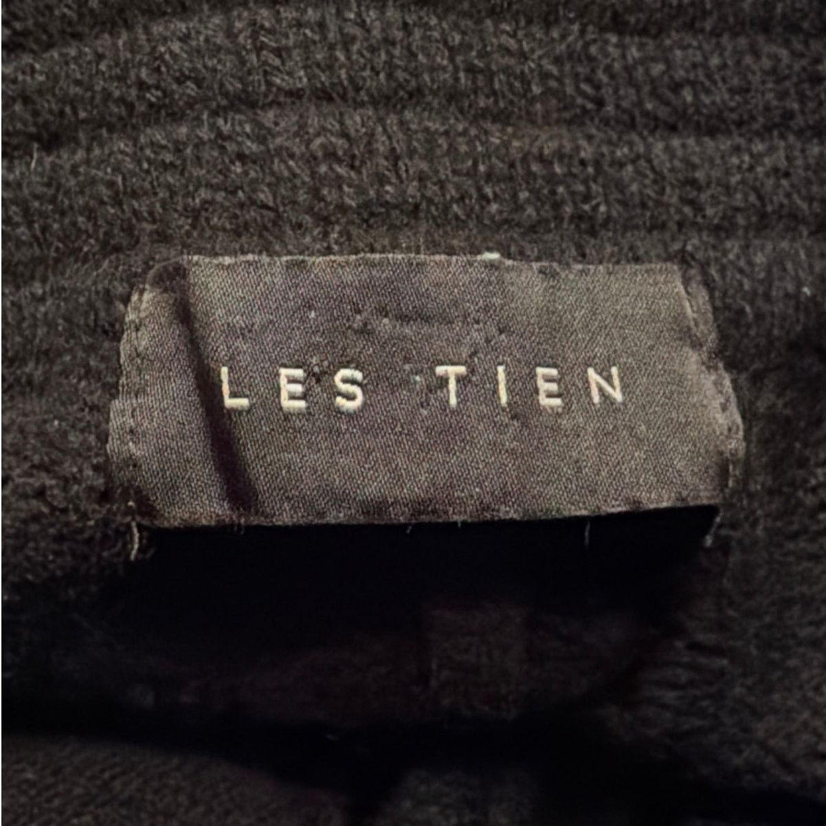 Les Tien Jet Black Cashmere Yacht Shorts size S Hand Knitted in Italy Size US 28 / EU 44 - 2 Thumbnail