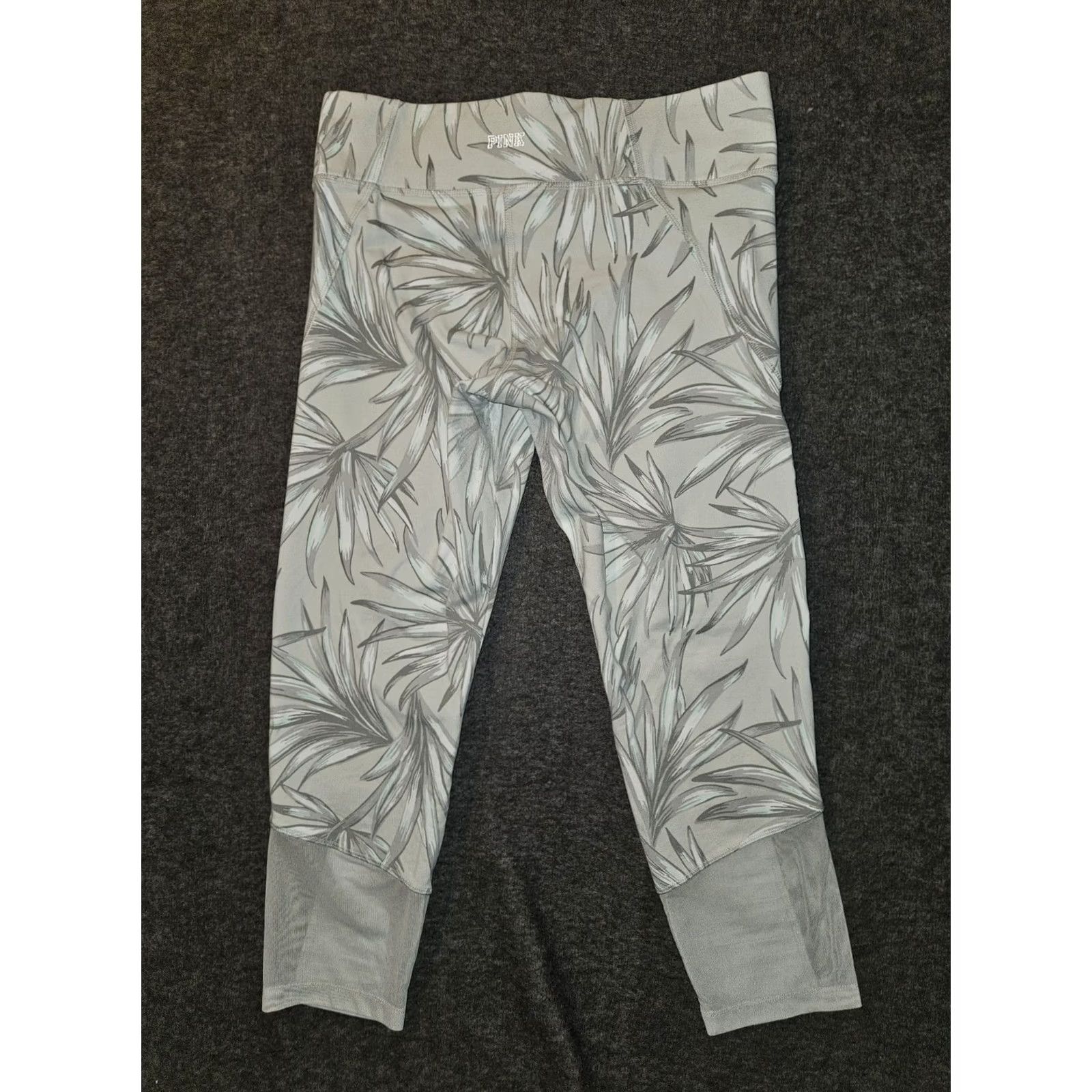 Victoria's Secret Pink Victoria'S Secret Ultimate Leggings Womens Large Mint Crop Vented Active Size 36" / US 14 / IT 50 - 7 Thumbnail