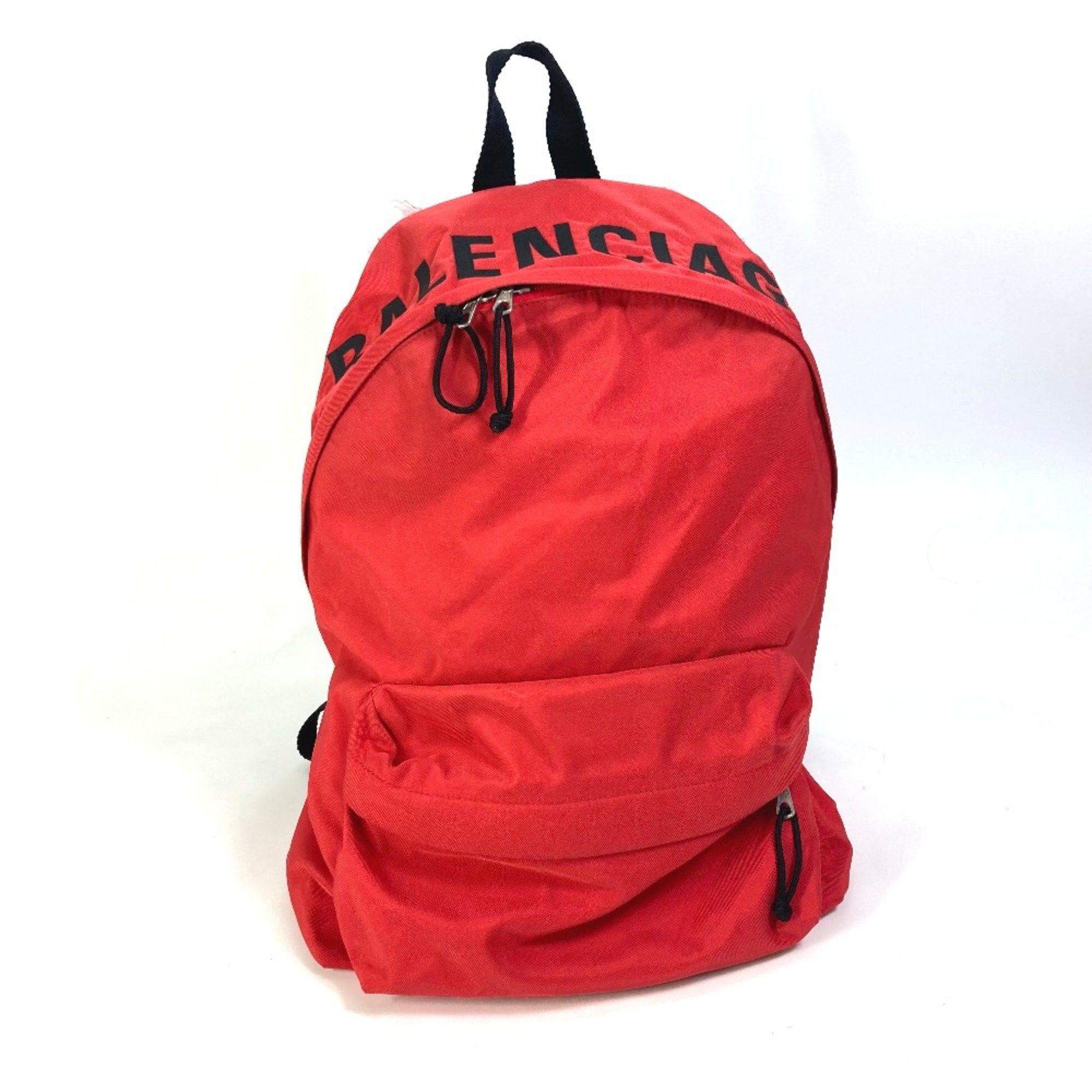 Balenciaga Balenciaga 507460 Bicolor bag Backpack Backpack Red Black Size ONE SIZE - 1 Thumbnail