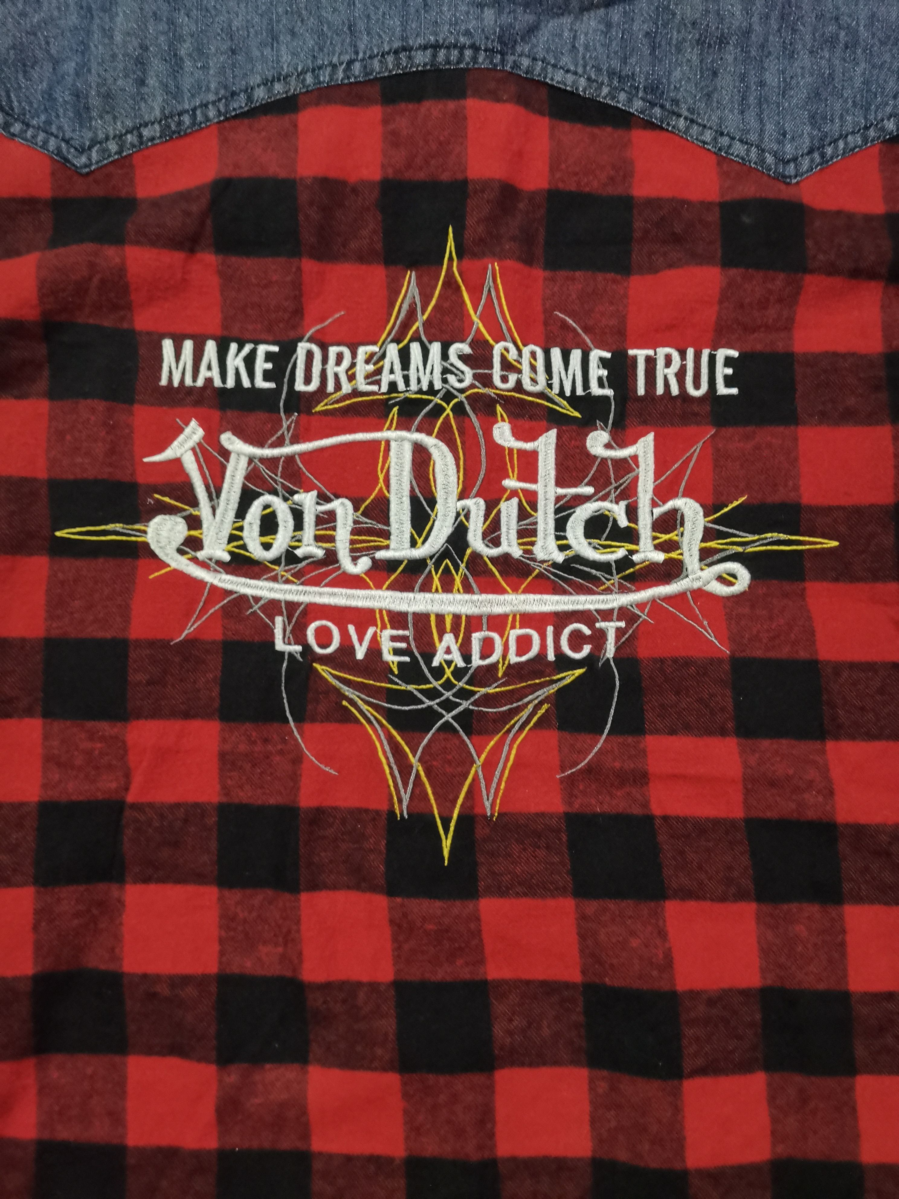 Indian Motorcycle × Von Dutch 💥Von Dutch Long Sleeve Button Up Shirt Size US M / EU 48-50 / 2 - 2 Thumbnail