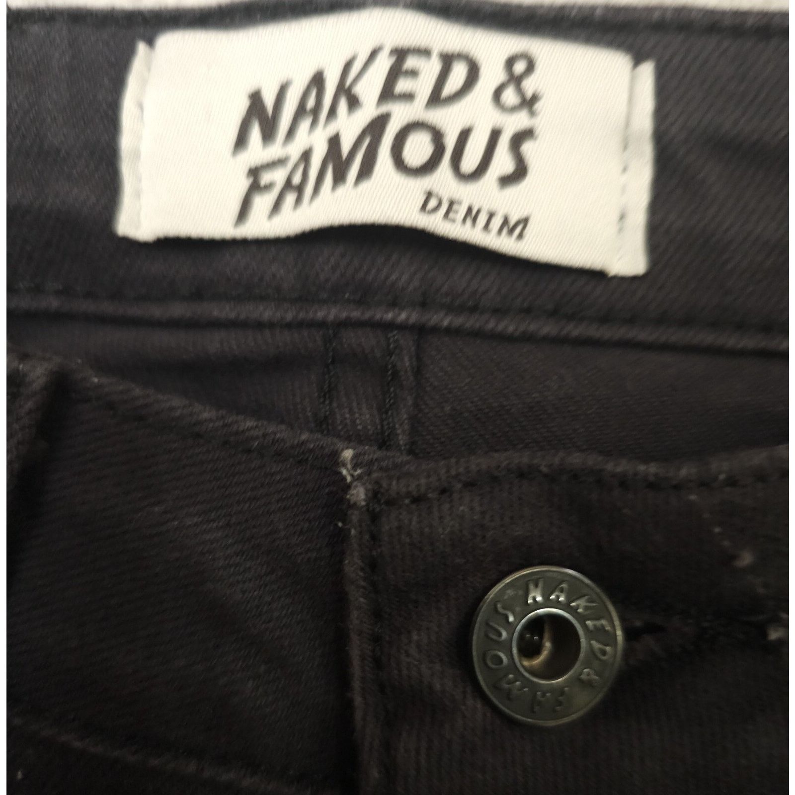 Naked & Famous NAKED & FAMOUS Skinny Guy In Smoke Power Stretch 30 (26×35) Size US 30 / EU 46 - 5 Thumbnail