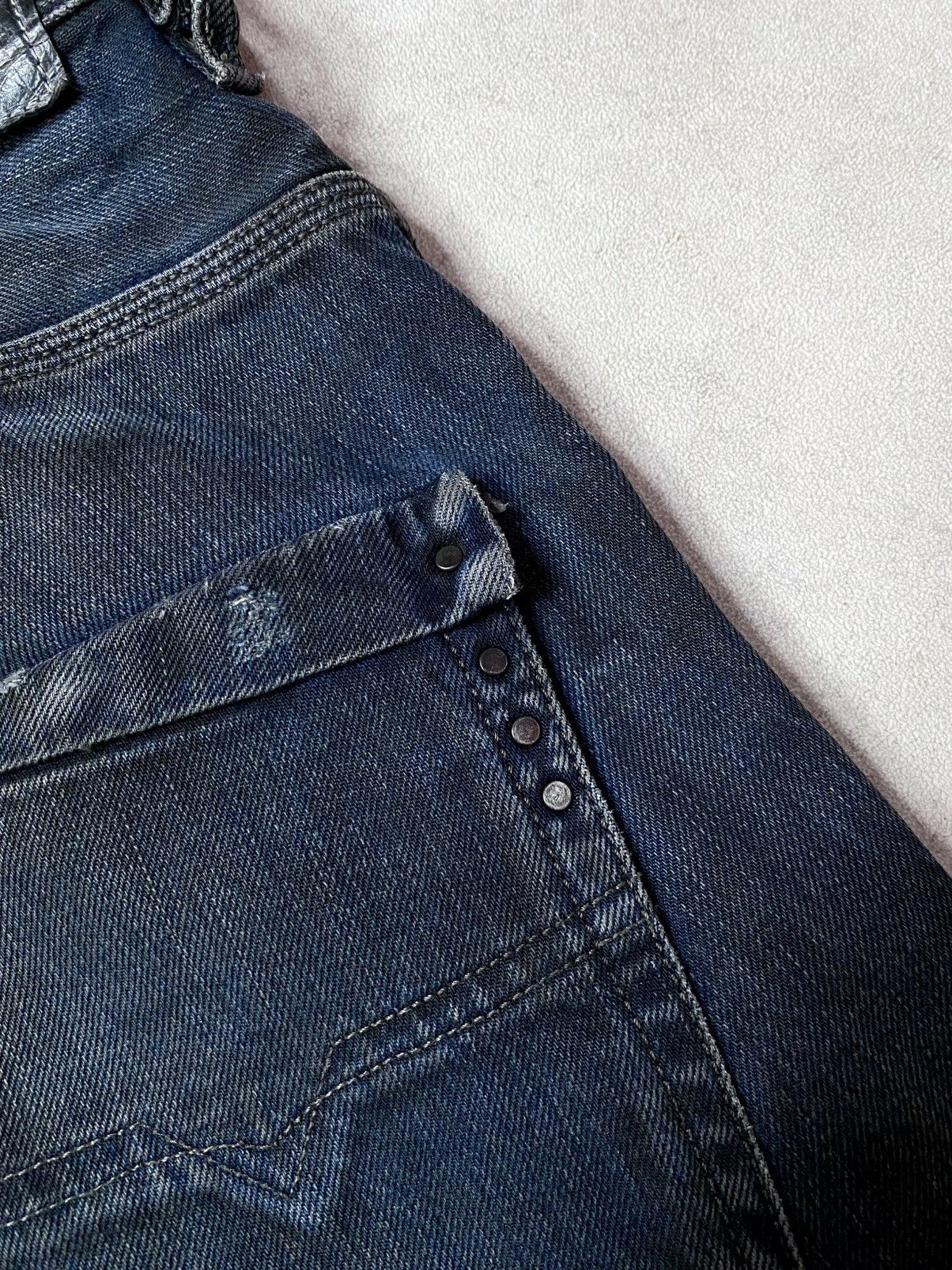Diesel RARE Diesel Krooley Denim Regular Slim Carrot Size US 33 - 7 Thumbnail
