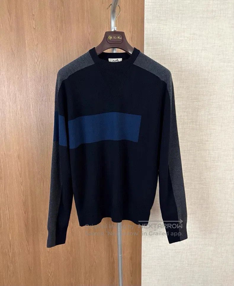 Hermes Hermes Men's Autumn-Winter Patchwork Sweater Size US L / EU 52-54 / 3 - 1 Thumbnail