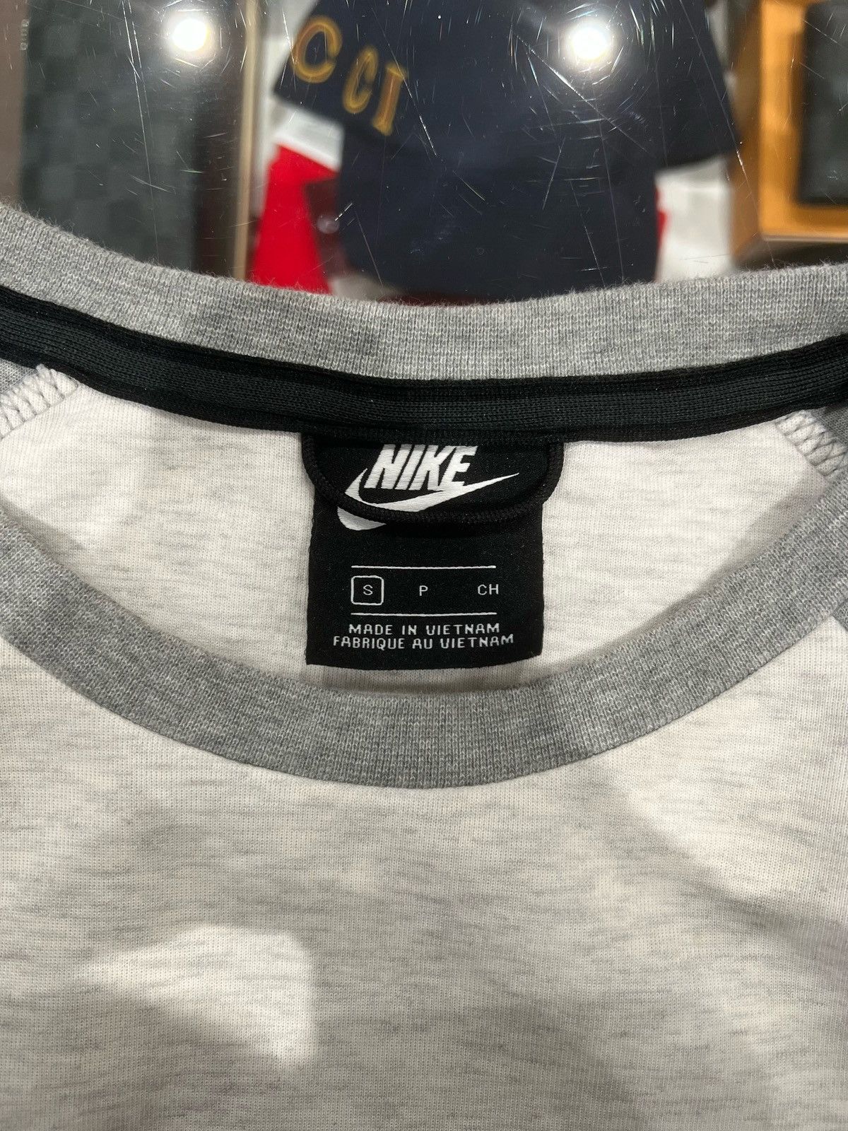 Nike Nike Tech Fleece Crewneck White/Grey Size: S Size US S / EU 44-46 / 1 - 4 Thumbnail