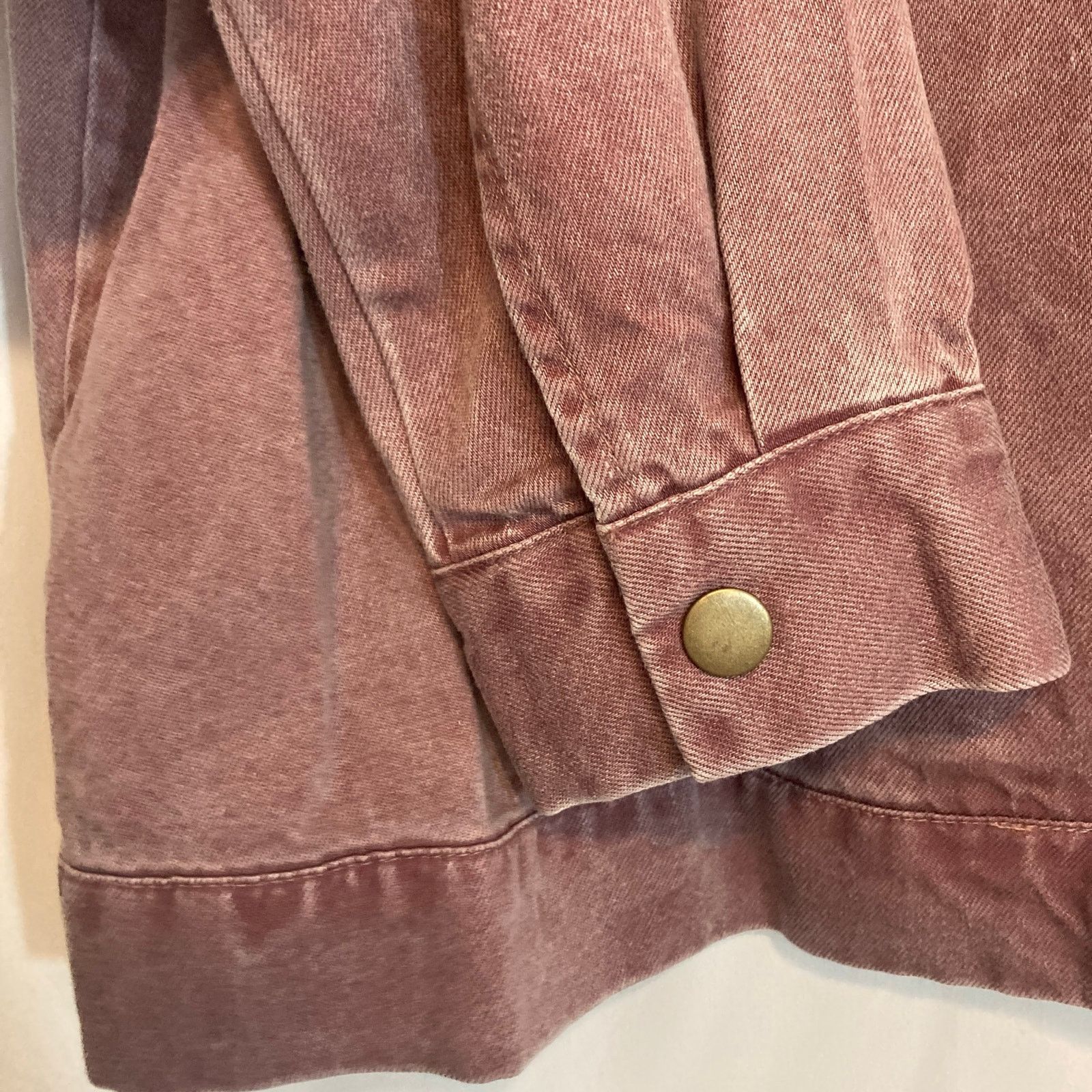 Other Jane and Delancey Lyocell Dusty Rose Full Zip Bomber Jacket Size M / US 6-8 / IT 42-44 - 5 Thumbnail