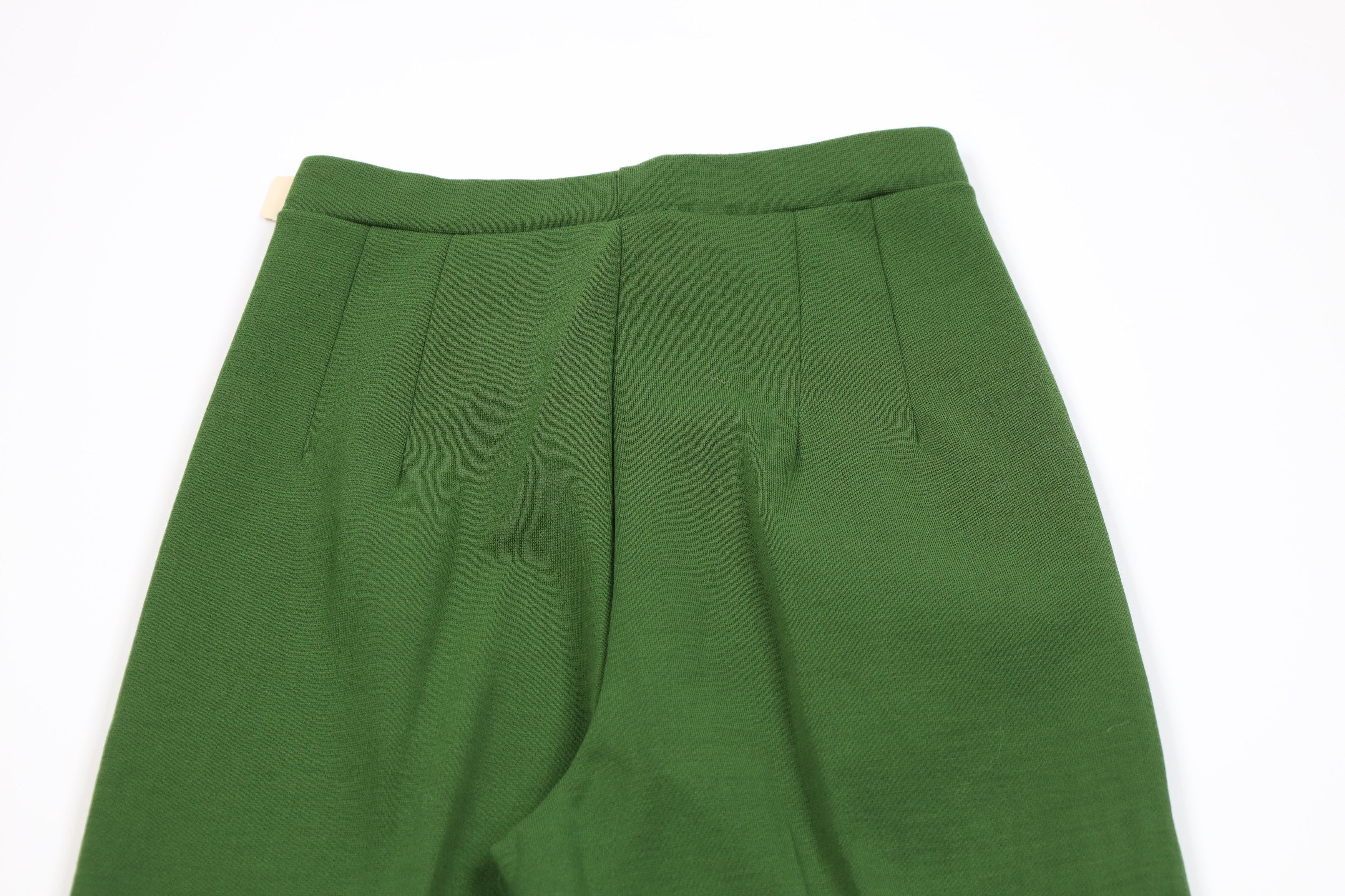 Vintage Deadstock Vintage 60s 70s Streetwear Knit Wide Leg Pants USA Size 34" / US 12 / IT 48 - 8 Thumbnail
