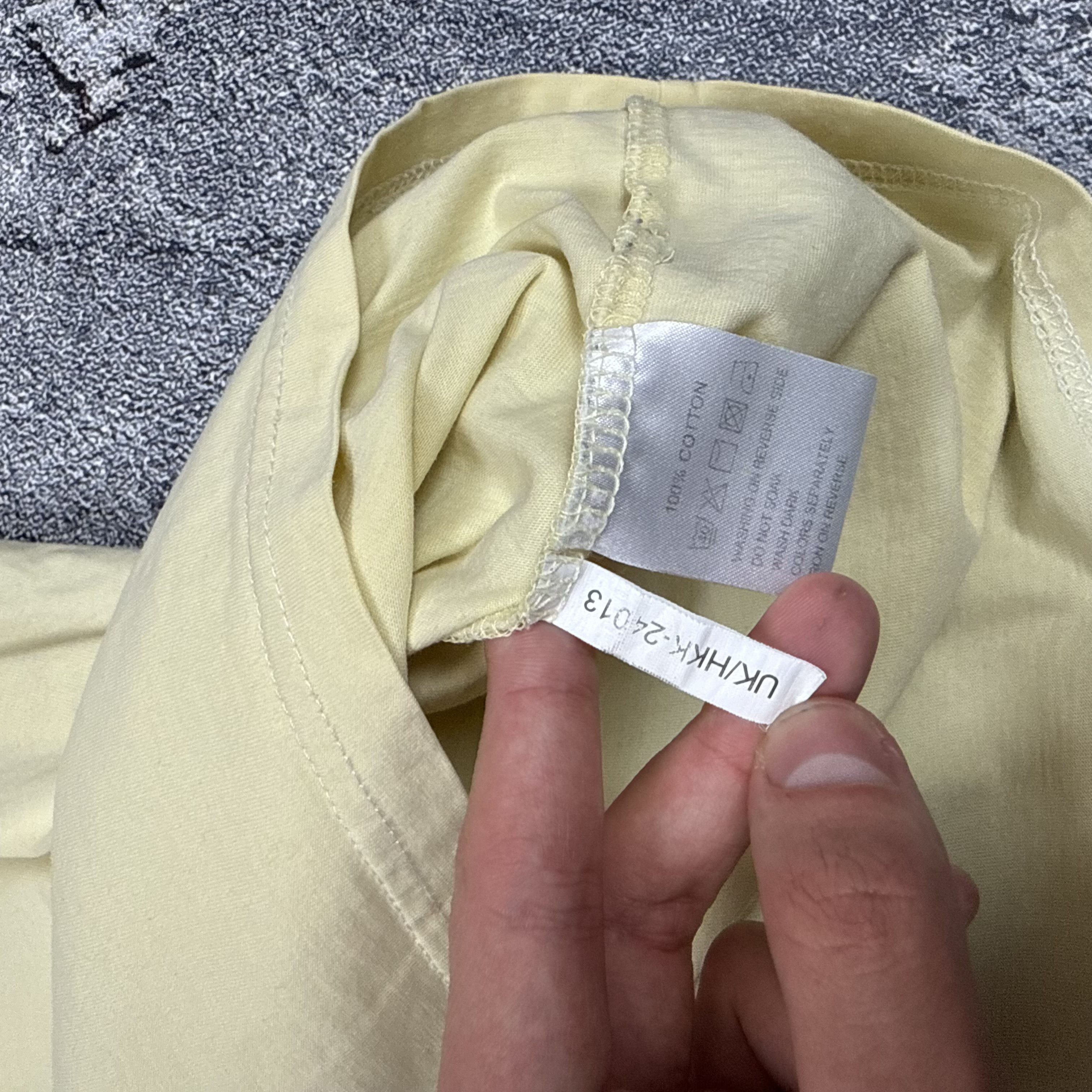 Yves Saint Laurent YSL YvesSaintLaurent Printed Yellow Short Sleeve T-shirt Size US XL / EU 56 / 4 - 7 Thumbnail