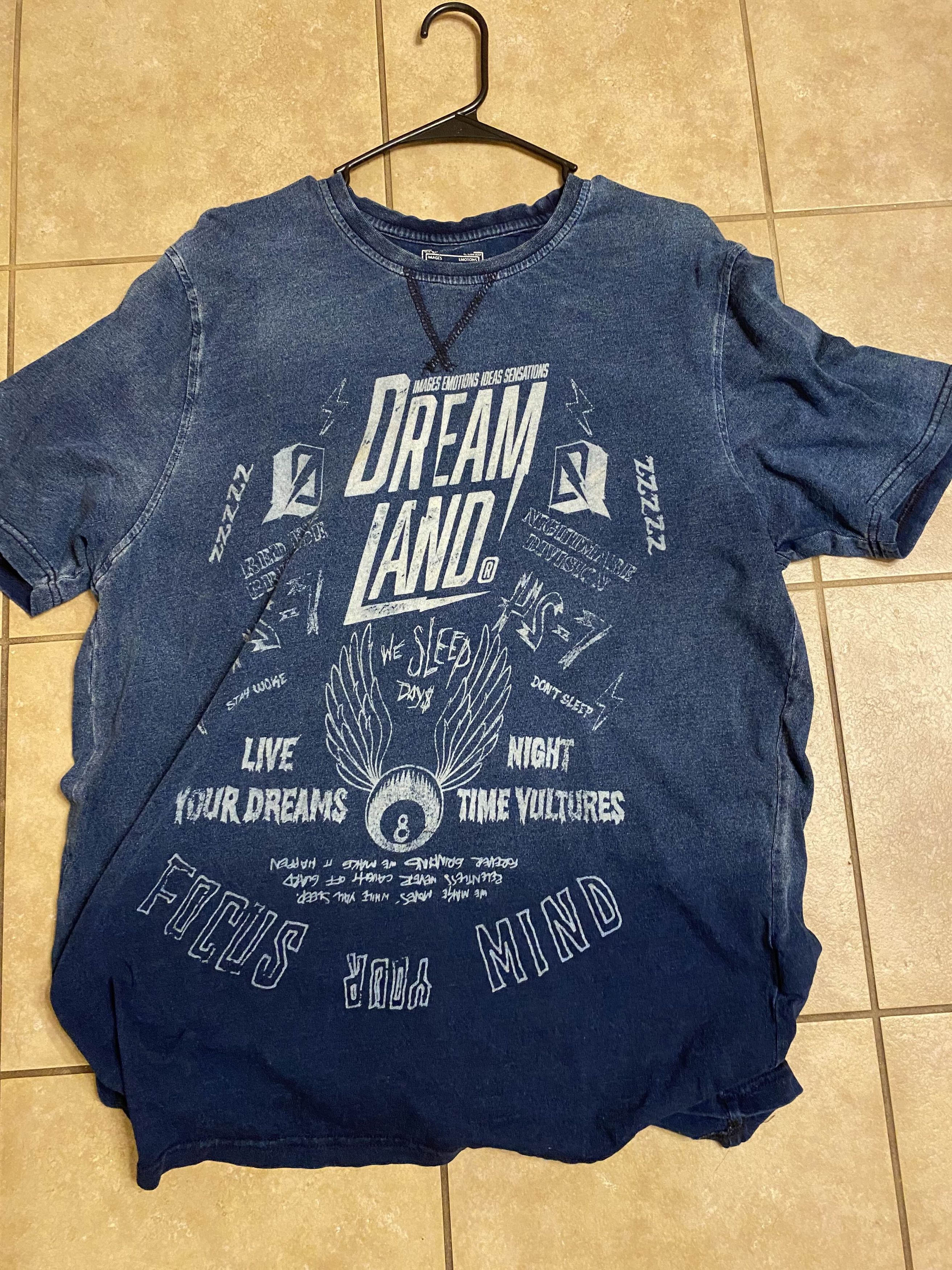 Other Streetwear "Dream Land" T-Shirt Size US XL / EU 56 / 4 - 2 Thumbnail