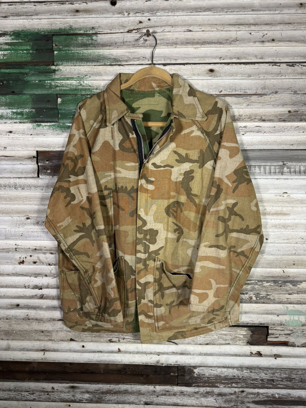 Vintage Vintage Reversible Camo Jacket Size US L / EU 52-54 / 3 - 2 Thumbnail