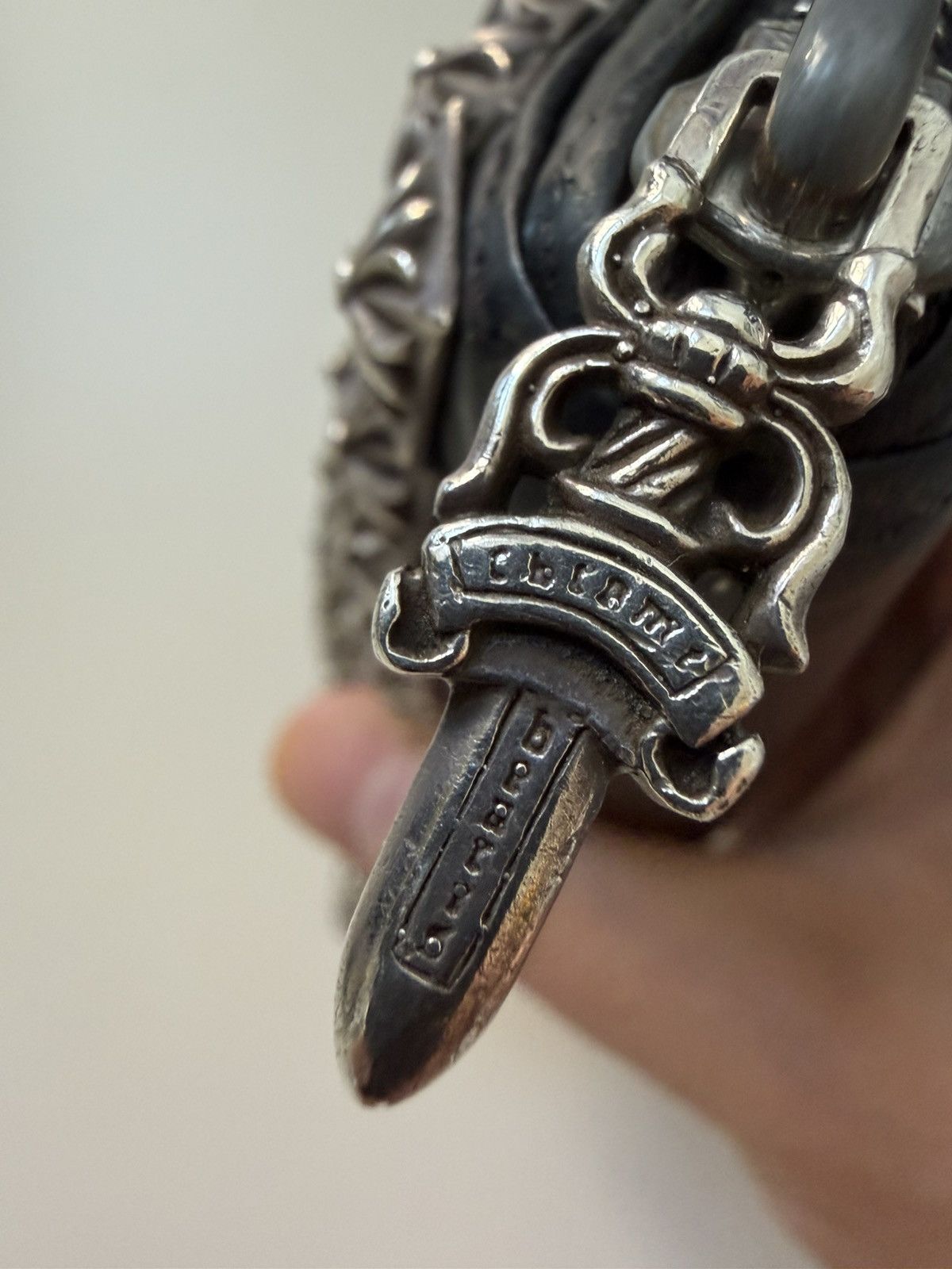 Chrome Hearts Chrome Hearts Pyramid Stud Zipper Wallet Size ONE SIZE - 7 Thumbnail