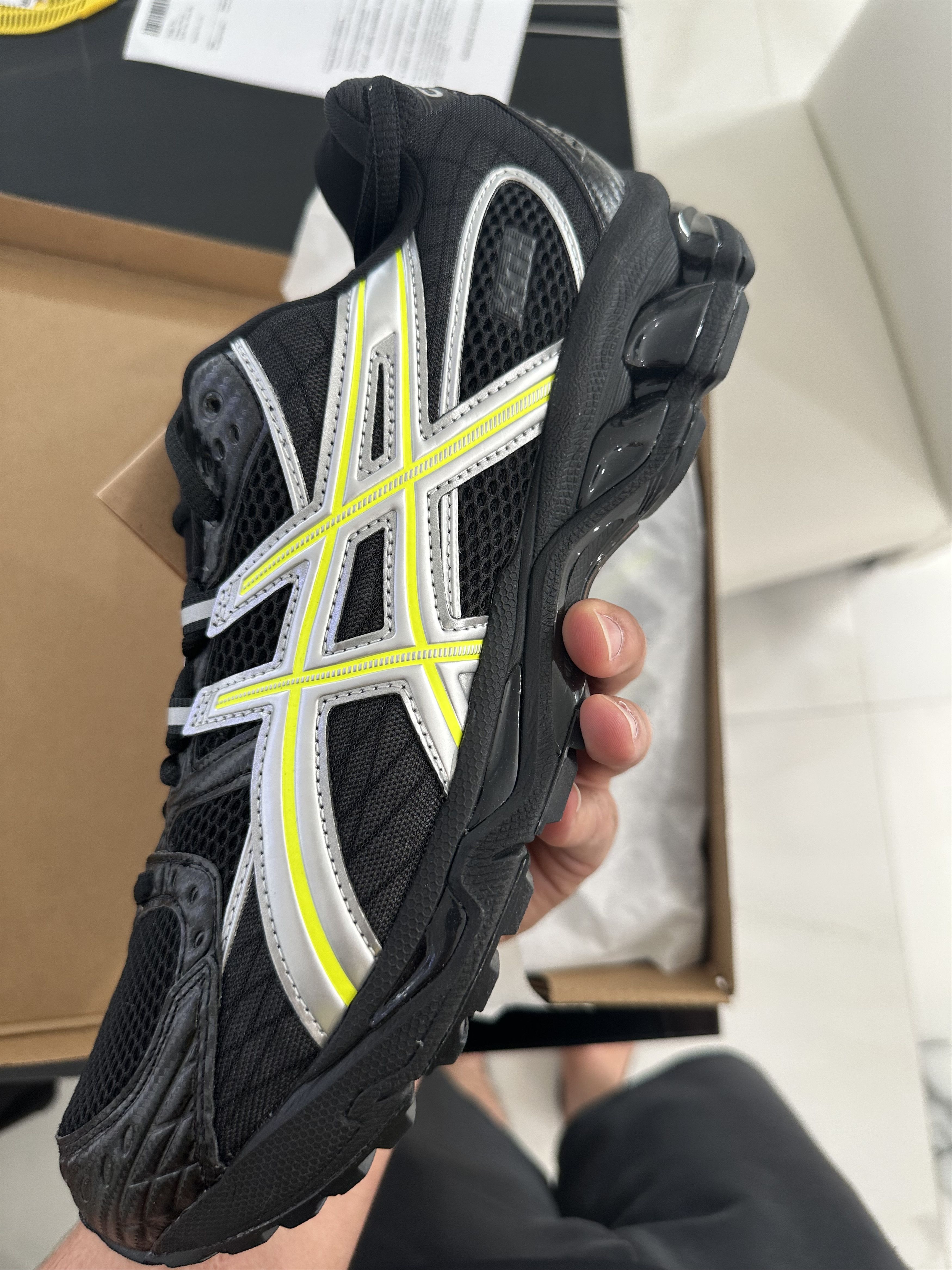 Asics × Kith Gel Nimbus 10.1 Black/Pure Silver Size US 12 / EU 45 - 1 Thumbnail