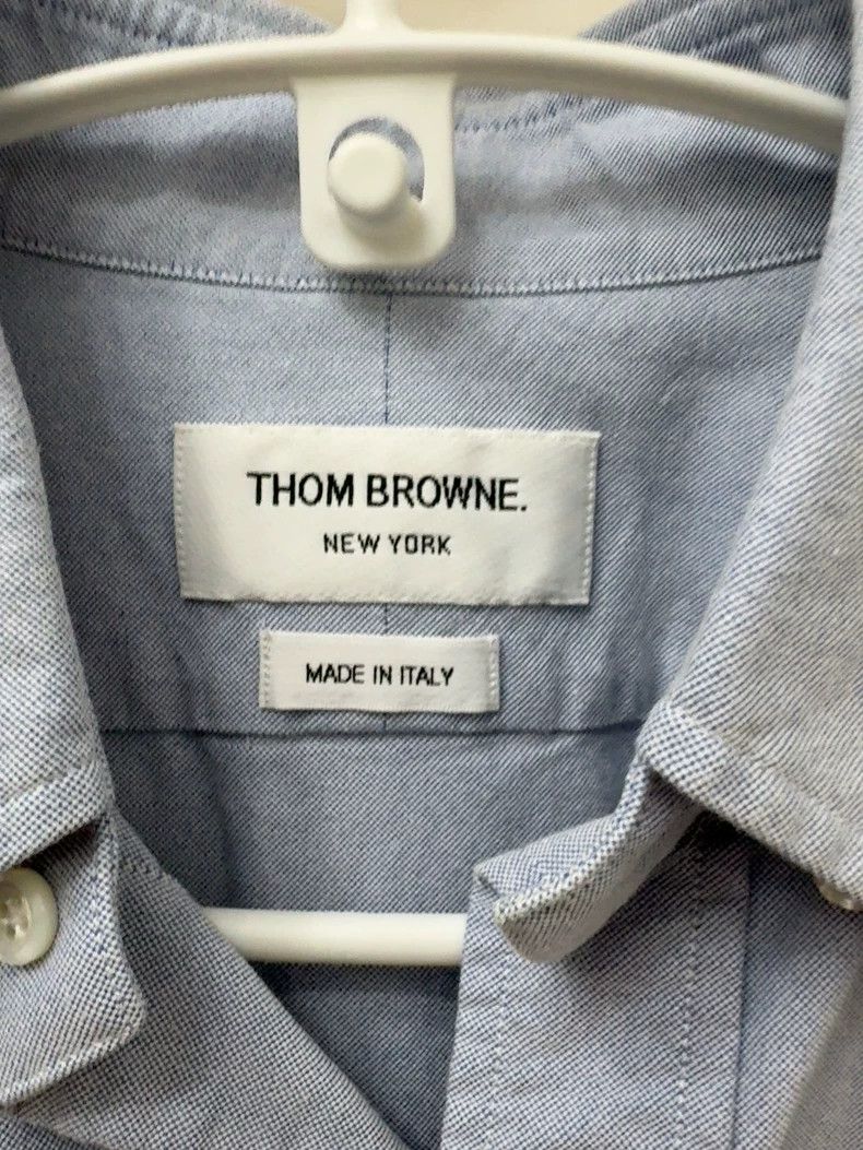 Thom Browne Thom Browne size2 Classic blue Oxford shirt Size US M / EU 48-50 / 2 - 3 Thumbnail