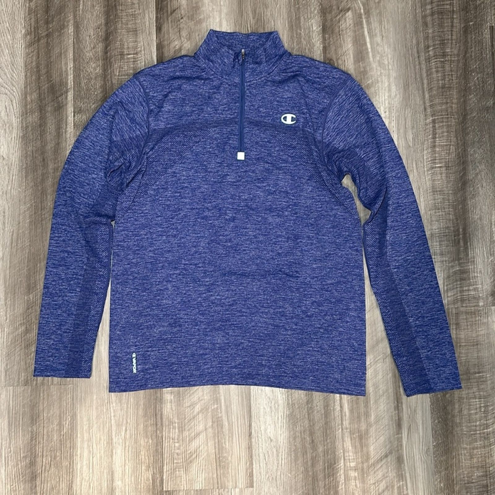 Champion Champion Vapor Gear Power Flex Quarter Zip Pullover - Large Size US L / EU 52-54 / 3 - 2 Thumbnail