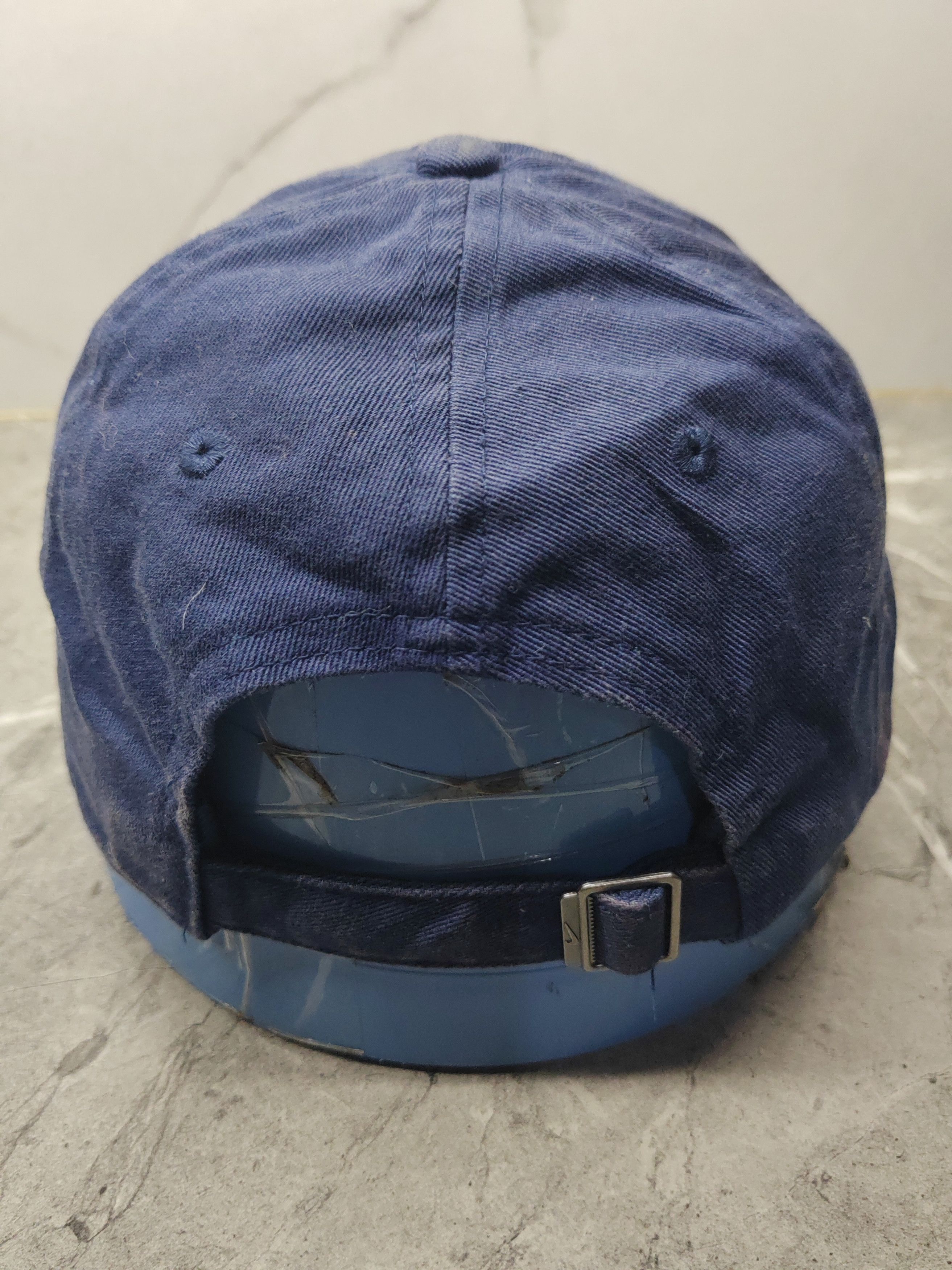 Nike Vintage Nike Faded Distressed Style Cap Hat Size ONE SIZE - 4 Thumbnail