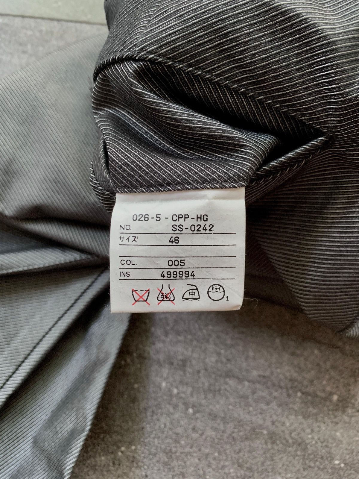 Jean Paul Gaultier FREE TAX! Diagonal Striped Trousers Size US 30 / EU 46 - 10 Thumbnail