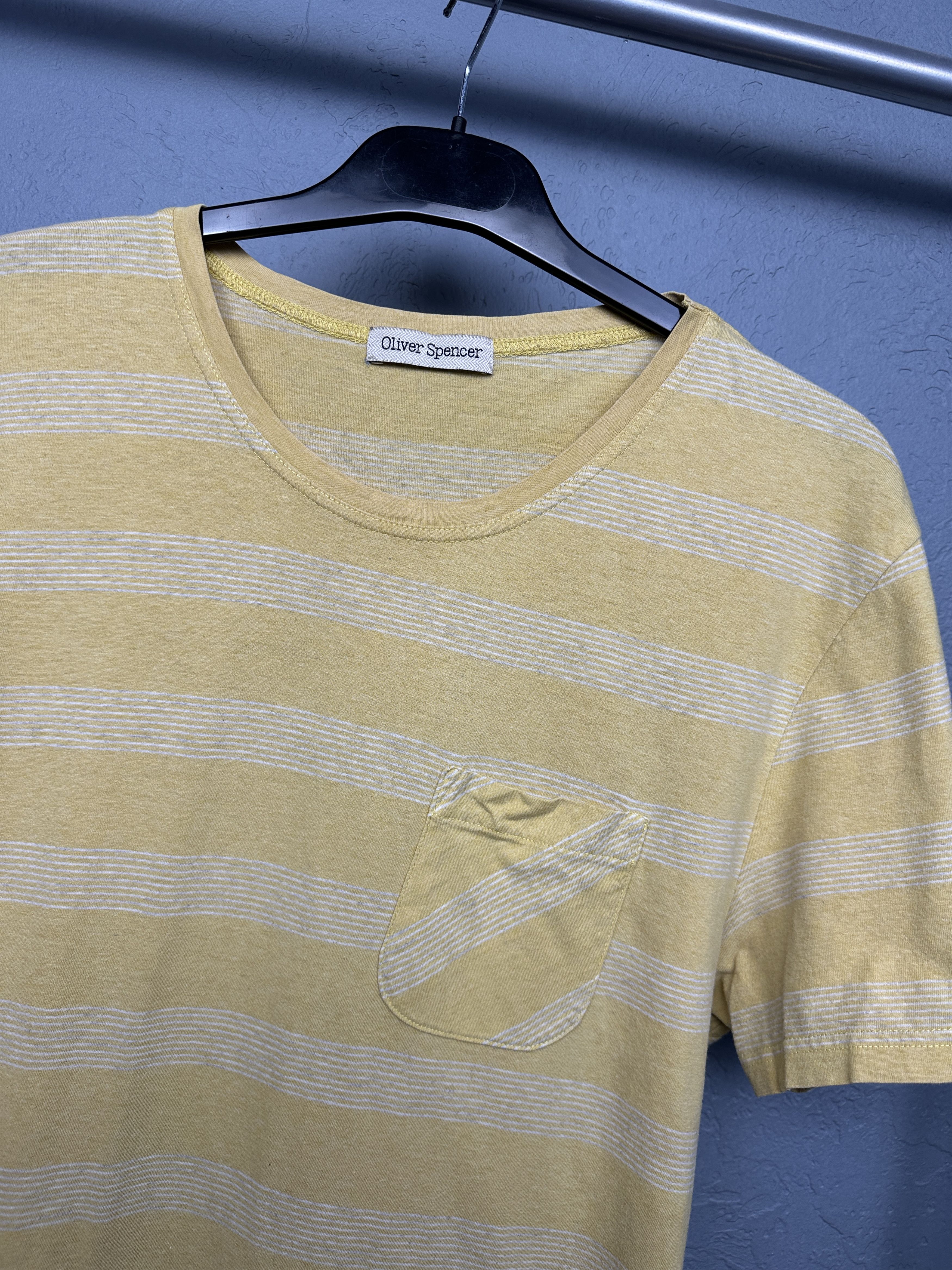 Oliver Spencer Oliver Spencer Mens T-Shirt Tee Size US XL / EU 56 / 4 - 2 Thumbnail