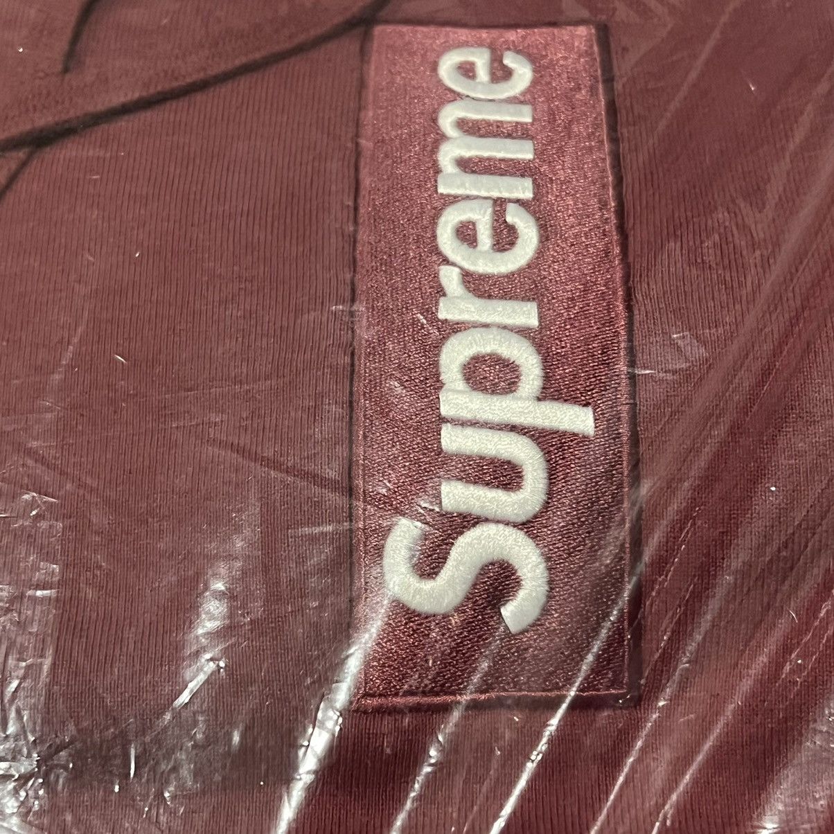 Supreme Supreme Plum Box Logo hoodie Size US XL / EU 56 / 4 - 12 Thumbnail