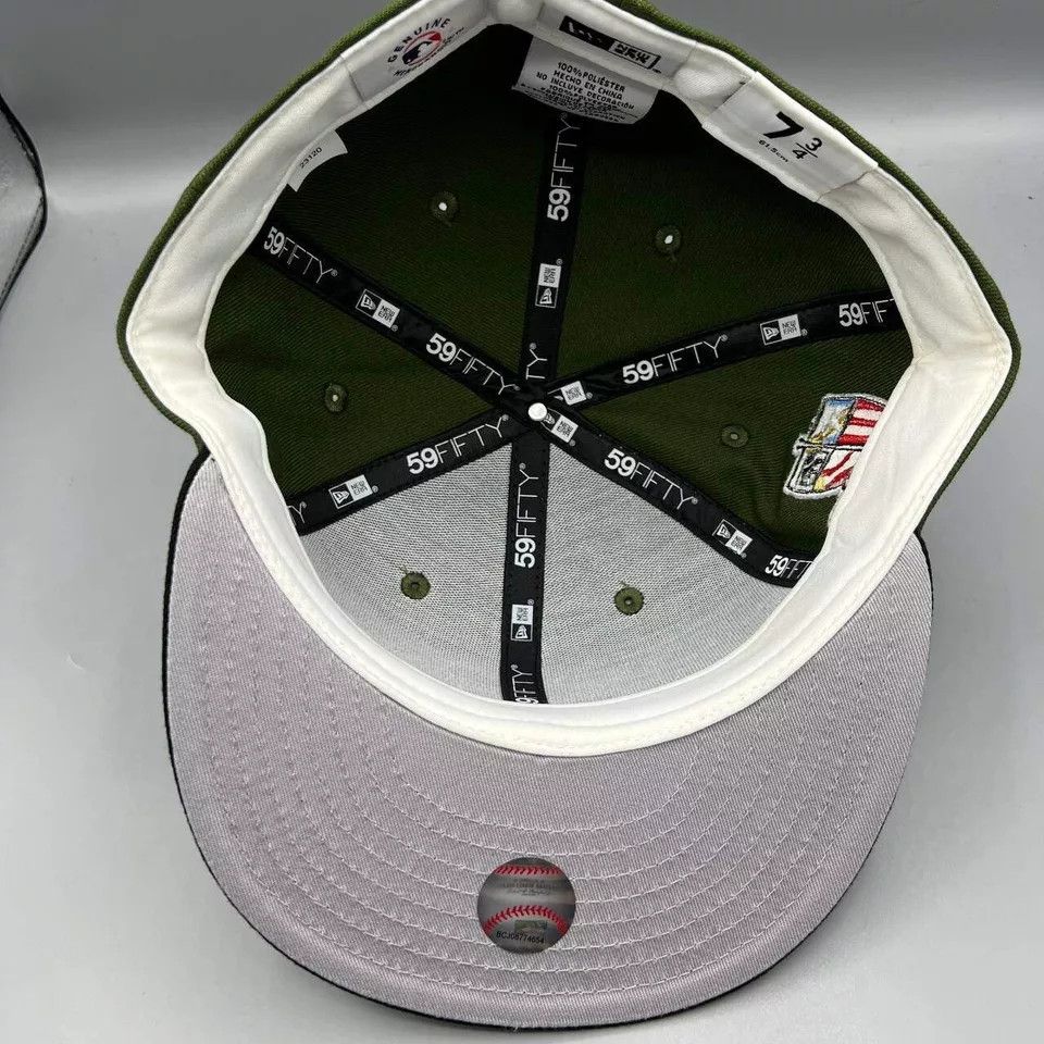 New Era Pittsburgh Pirates Hat Men 7 3/4 59Fifty New Era MLB Fitted Size ONE SIZE - 4 Thumbnail