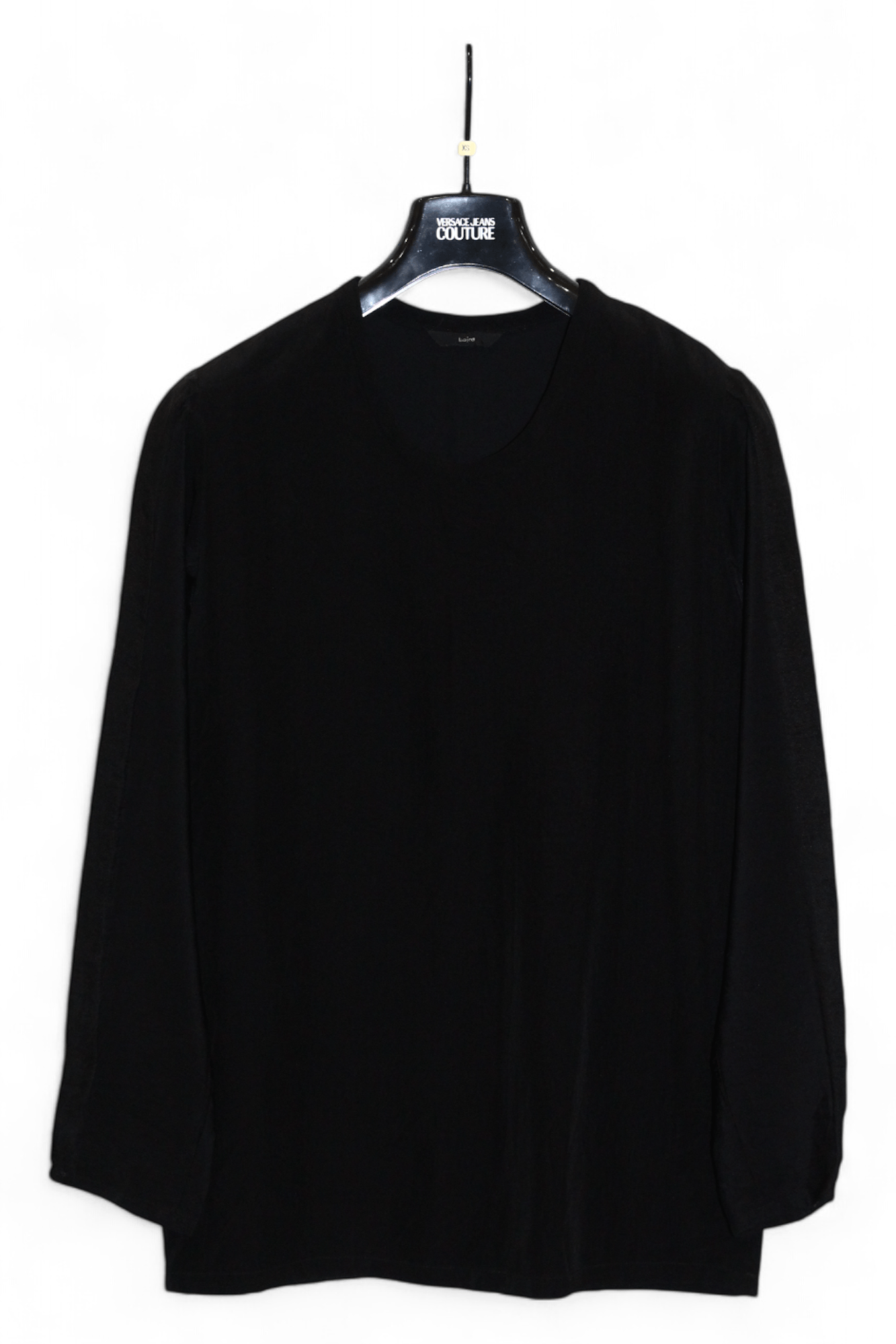 💥BAJRA Japan Silk Taped Sleeves Black Glossy Jersey T-shirt