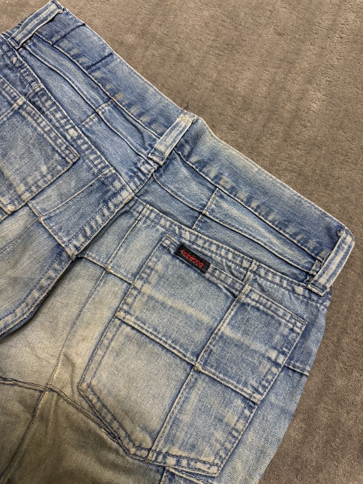 Japanese Brand × Vintage Vintage Texwood hobo flare jeans Size US 29 - 4 Thumbnail
