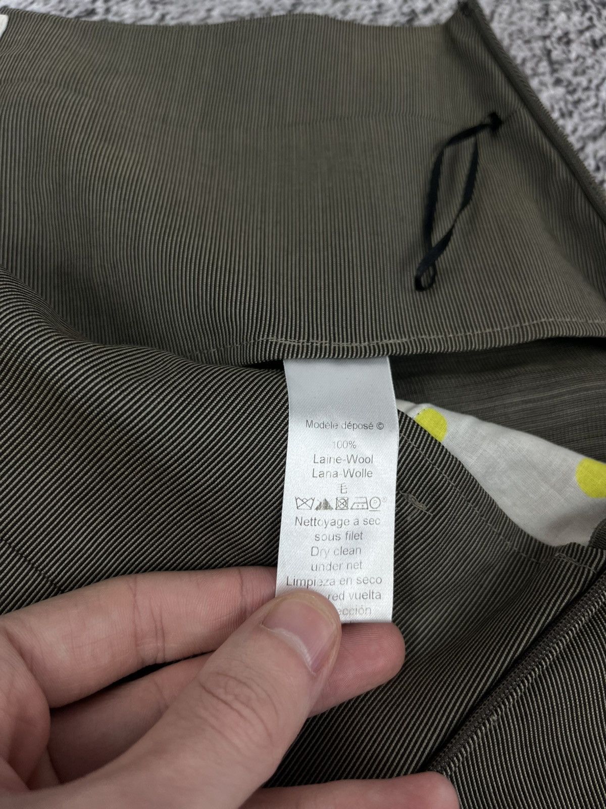 Kenzo Vintage Y2K Kenzo striped classic old money pants size 38 Size 27" / US 4 / IT 40 - 5 Thumbnail