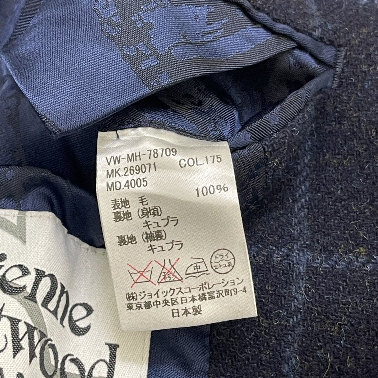Vivienne Westwood 🔥Vivienne Westwood Man Plaids Mint Collar Wool Coat Size US S / EU 44-46 / 1 - 15 Thumbnail