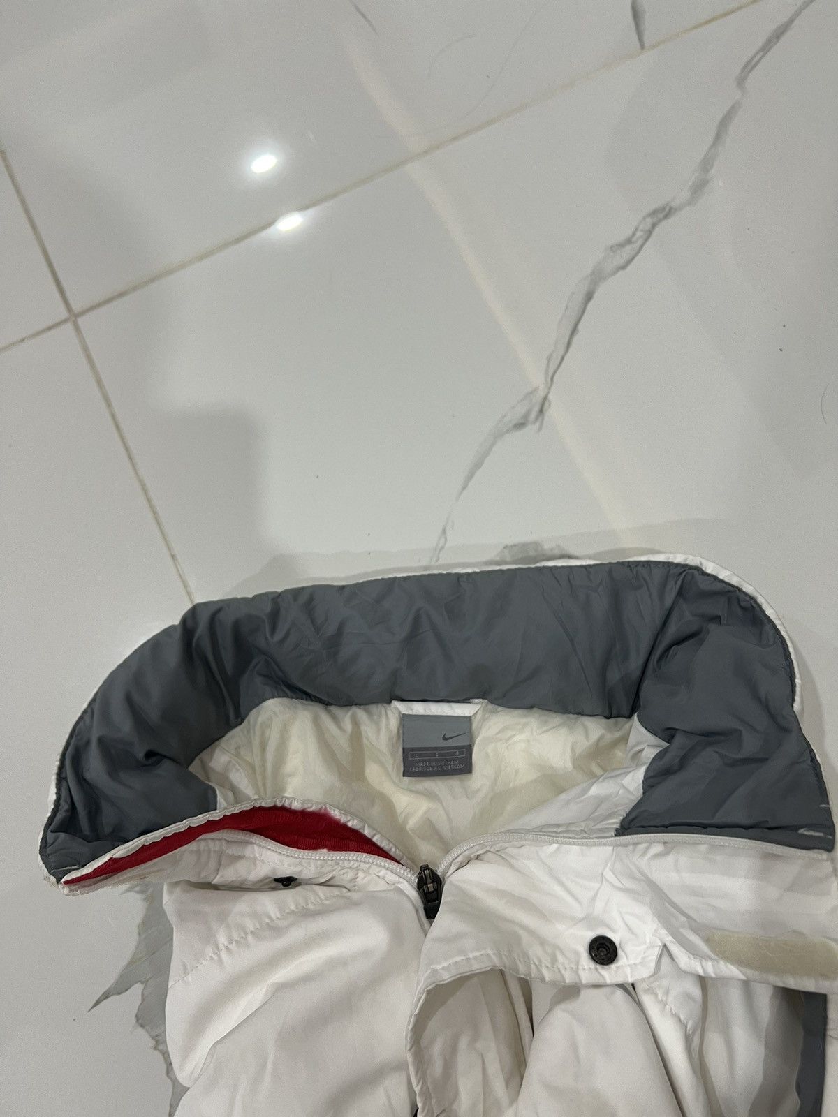 Nike 00's NIKE RETRO DOWN PUFFER RARE SWOOSH LOGO JACKET Y2K Size US L / EU 52-54 / 3 - 17 Thumbnail