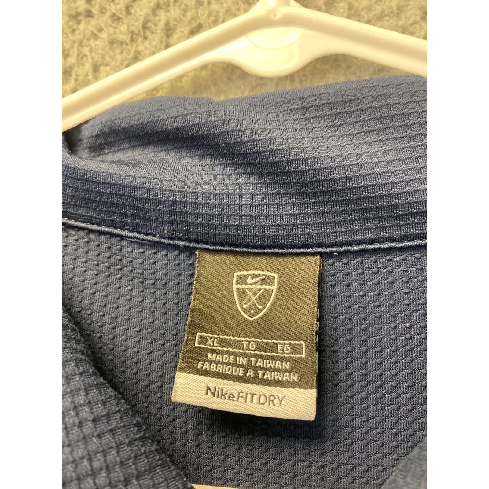 Nike VINTAGE Nike Polo Navy XL Men / 111-27 Size US XL / EU 56 / 4 - 3 Thumbnail