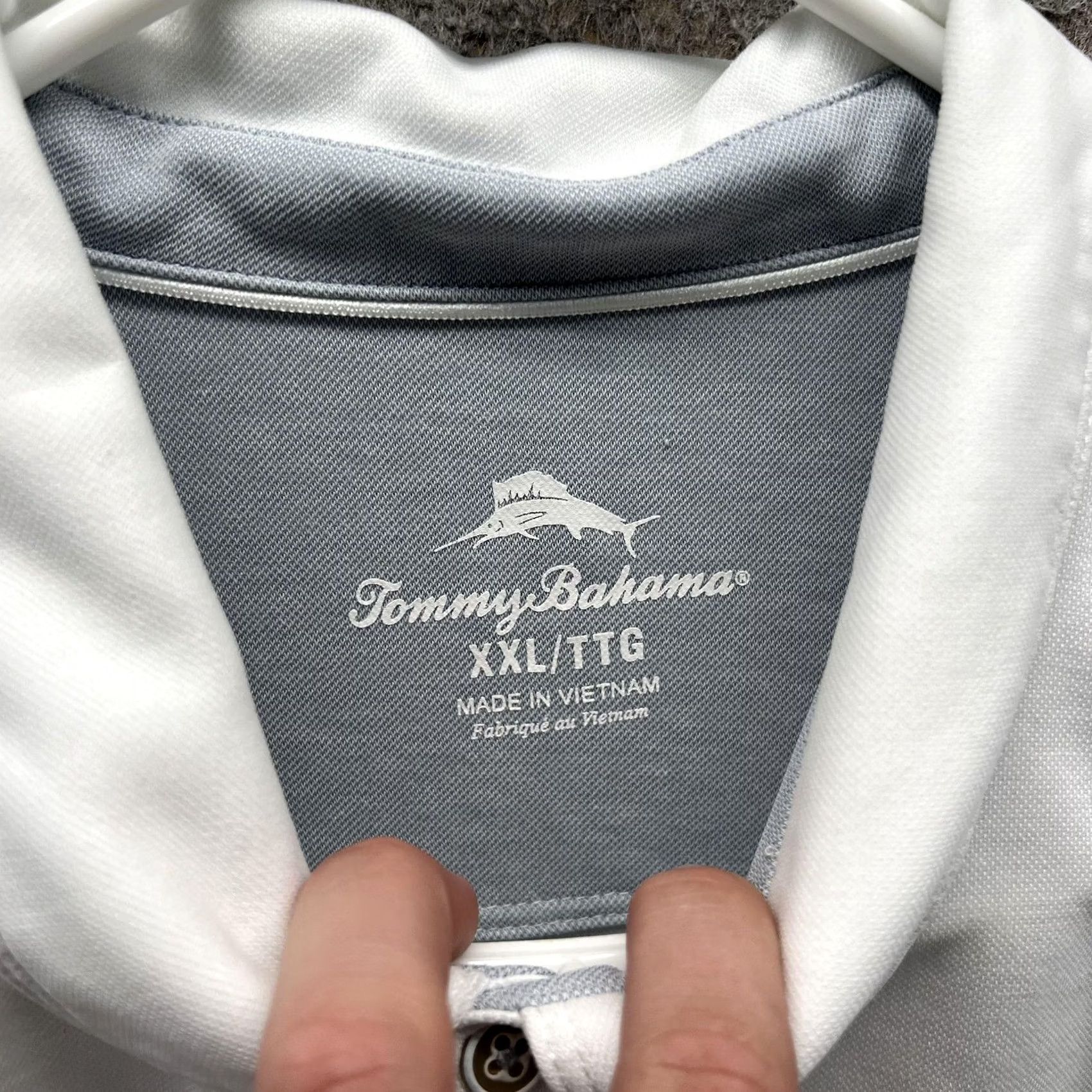 Tommy Bahama Tommy Bahama Polo Shirt Mens 2XL White Solid Tencel Blend Casual Short Sleeve Shirt Mens 2XL White Polo Shirt Casual Summer Vintage: No Mens Size US XXL / EU 58 / 5 - 2 Thumbnail